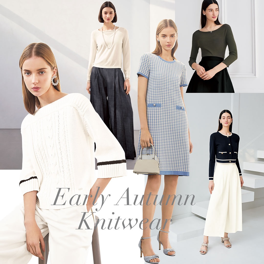 FOXEY - . FOXEY ONLINE STORE EARLY AUTUMN KNITWEAR . 晩夏から秋口 