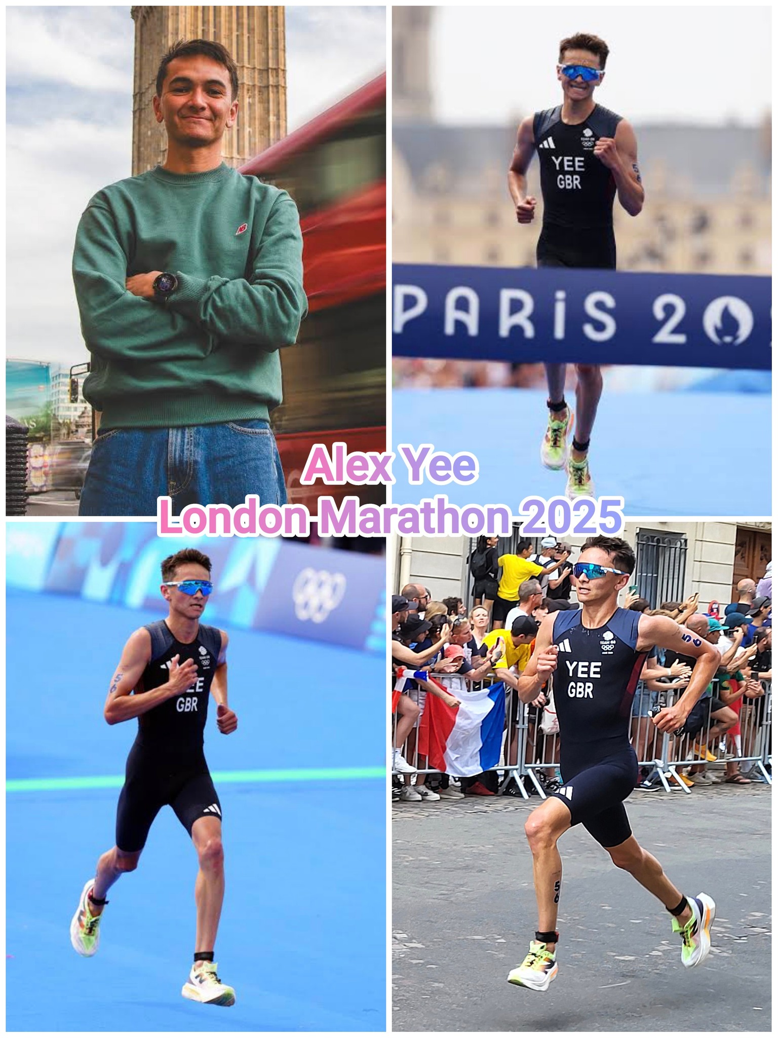 Pitak - หลัง Boston Marathon 2025 คืนวันจันทร์ ตามเชียร์ London ...