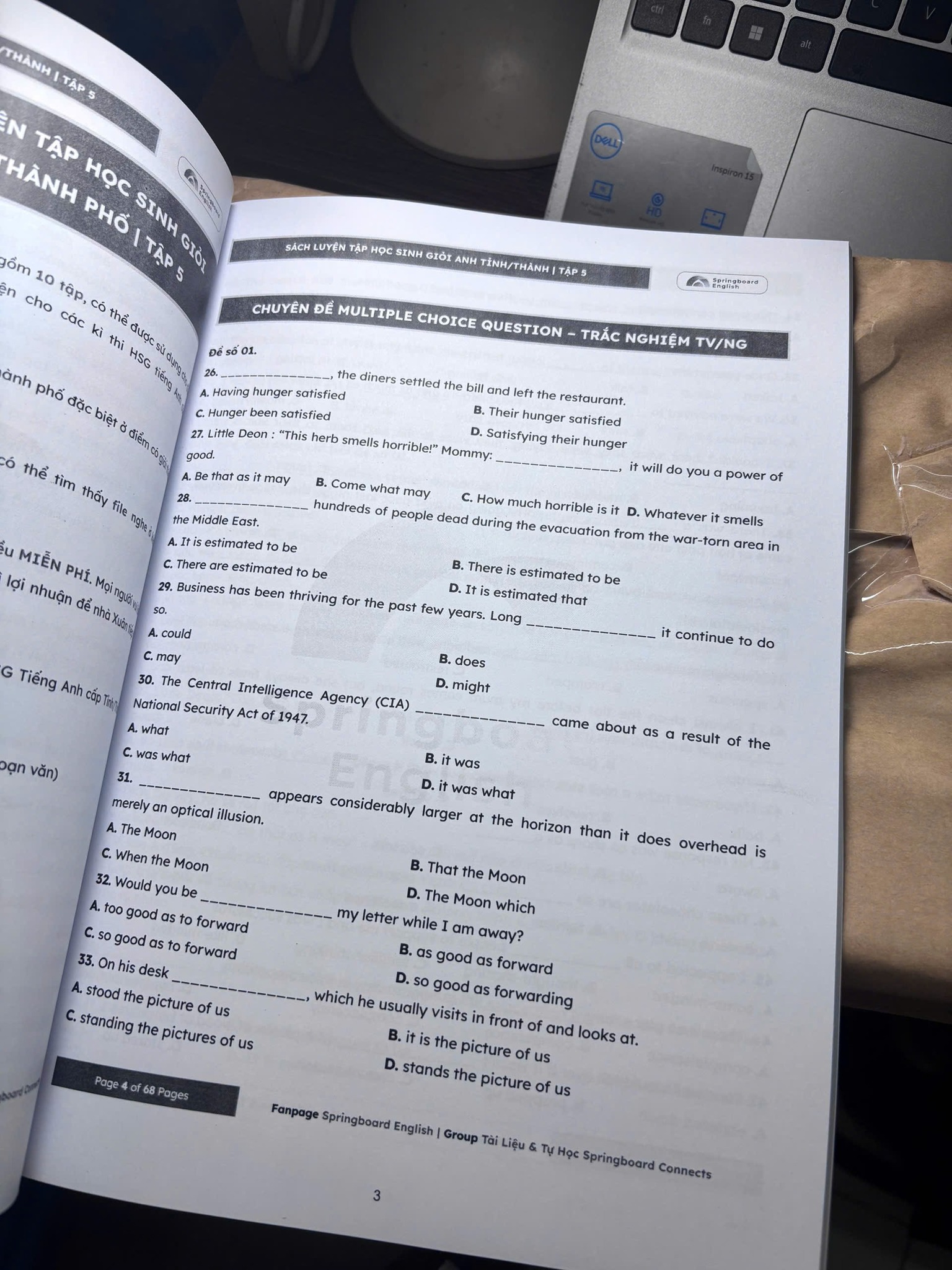 Springboard... - Springboard English - Lớp học nhà Xuân