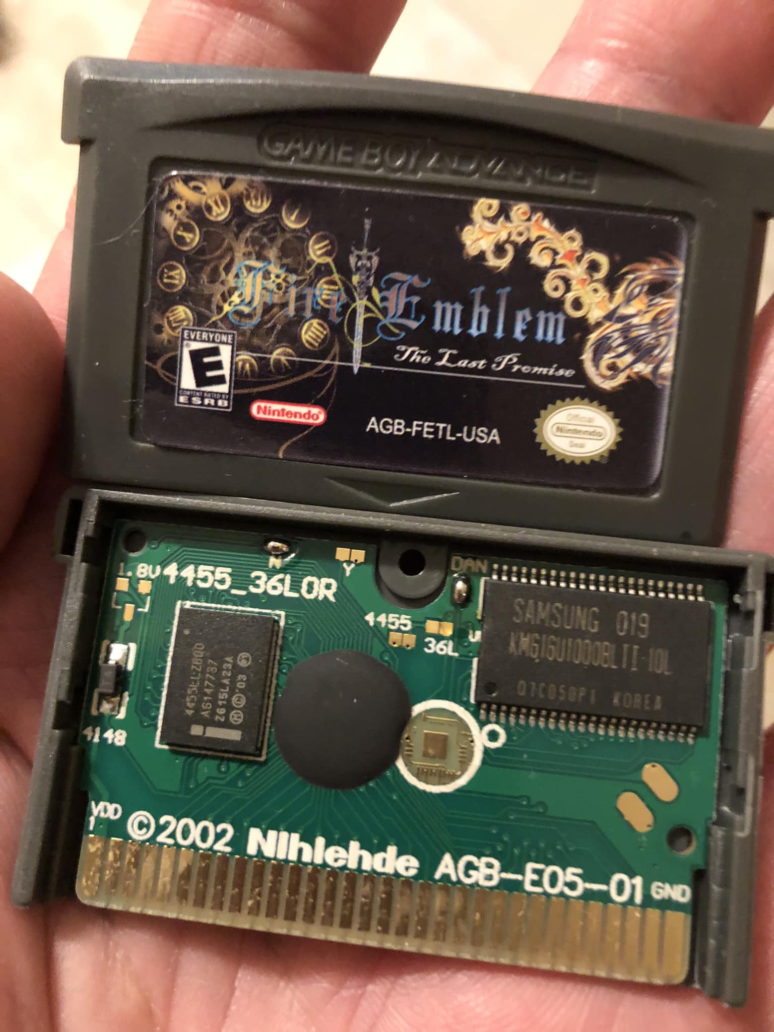Rare bootleg game copy with holographic label found