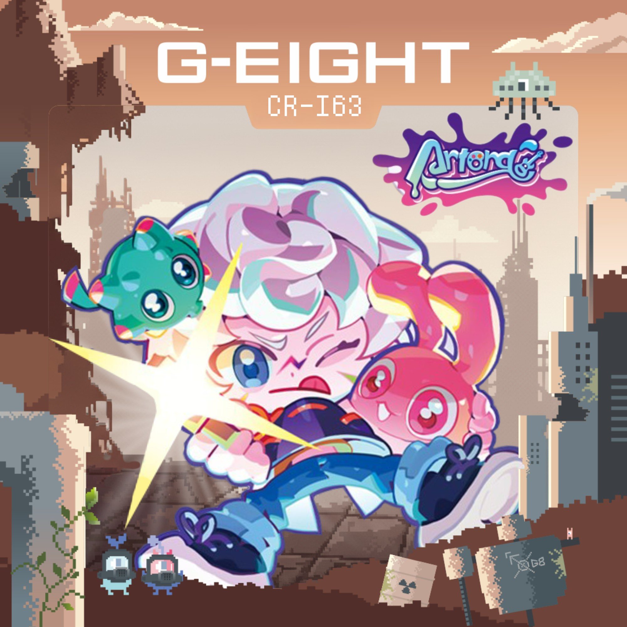 G-EIGHT - 當創作成為武器，藝術即是戰場！ 就在一切將要終結之時， 米開朗基羅用最後的力量，將希望刻進石像之中—— 而你，正是這股「被 ...