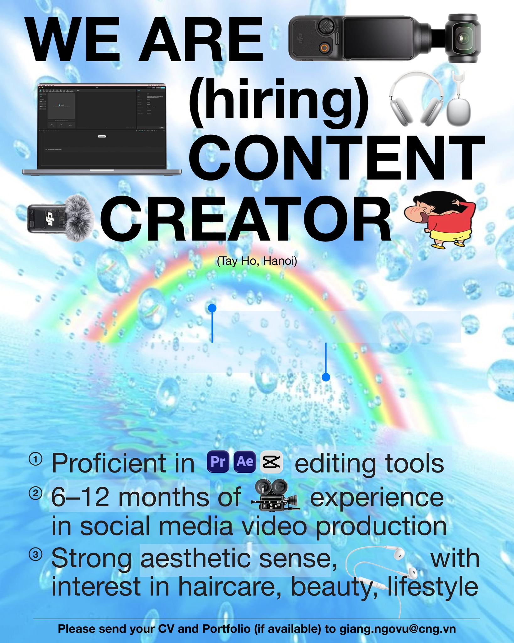 TUYỂN DỤNG VIDEO EDITOR, TIKTOK, YOUTUBE, QUAY, DỰNG, CONTEN | 🔥 **WE ...