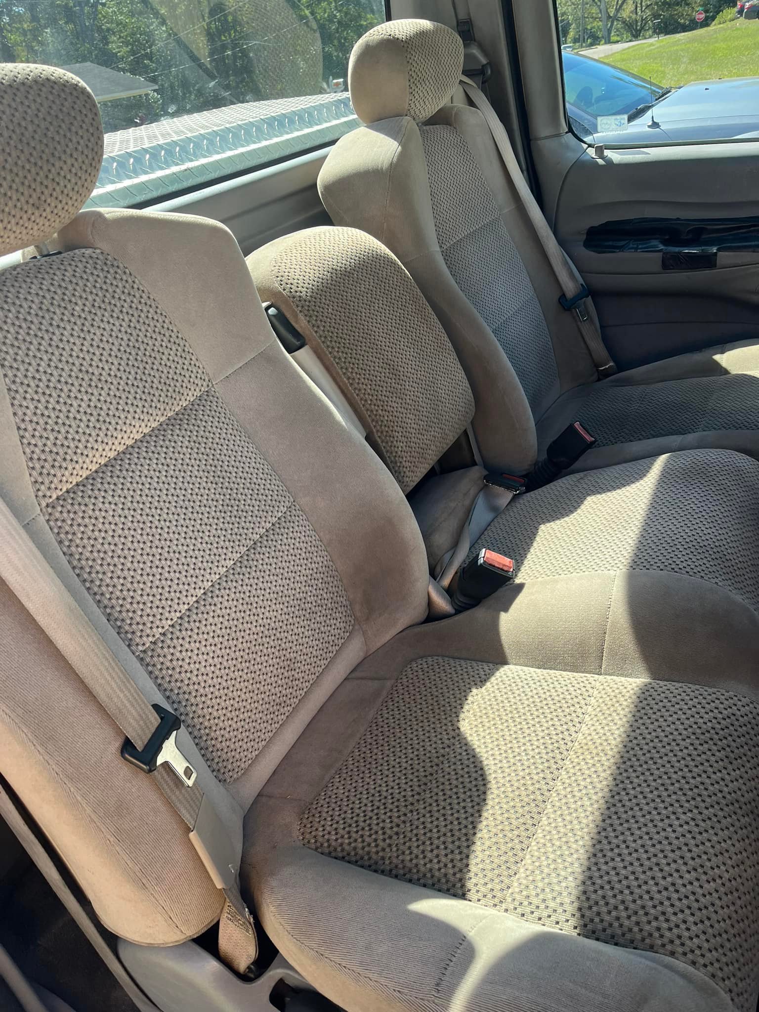 Gray Vinyl Center Console Lid Armrest Cover For 97-02 Ford Expedition 8.5 x 15 | UK