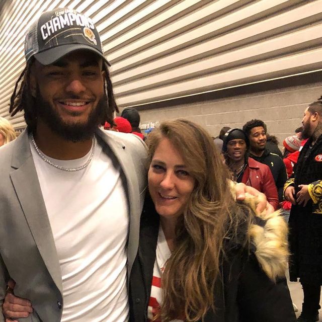 49ers - Fred Warner, whose parents divorced when he was a... | Facebook