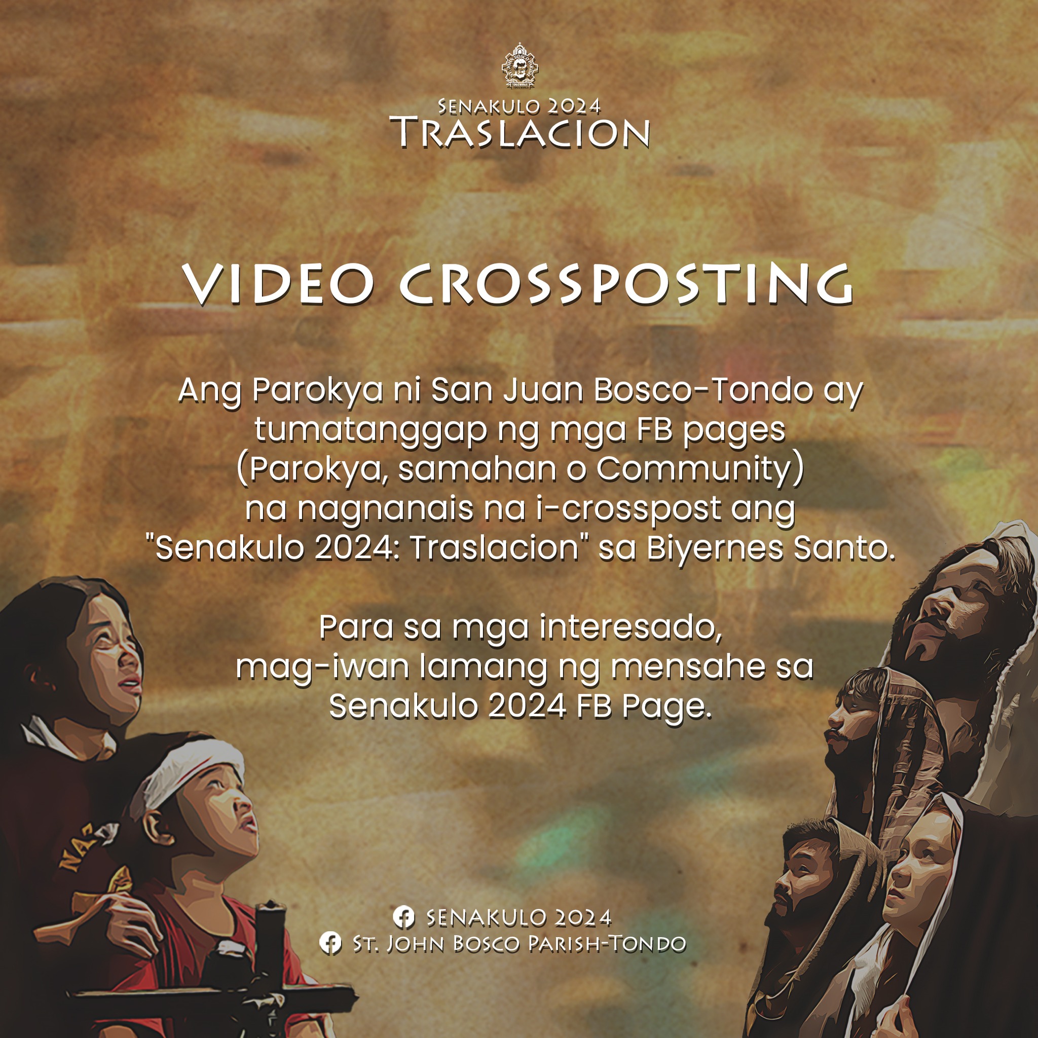 Senakulo 2025 - Ang pelikulang Senakulo 2024: Traslacion... | Facebook