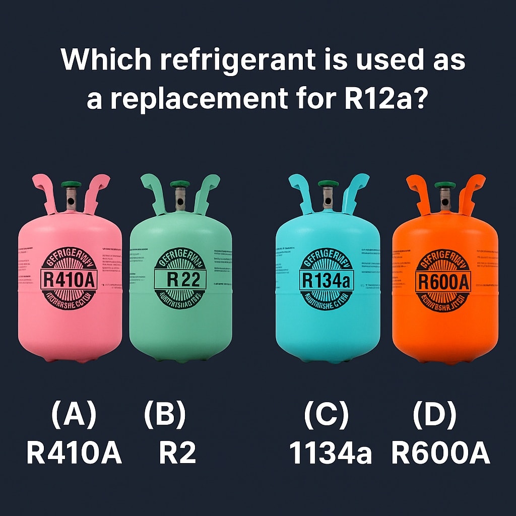 How its Works | presents various refrigerant options and asks which one ...
