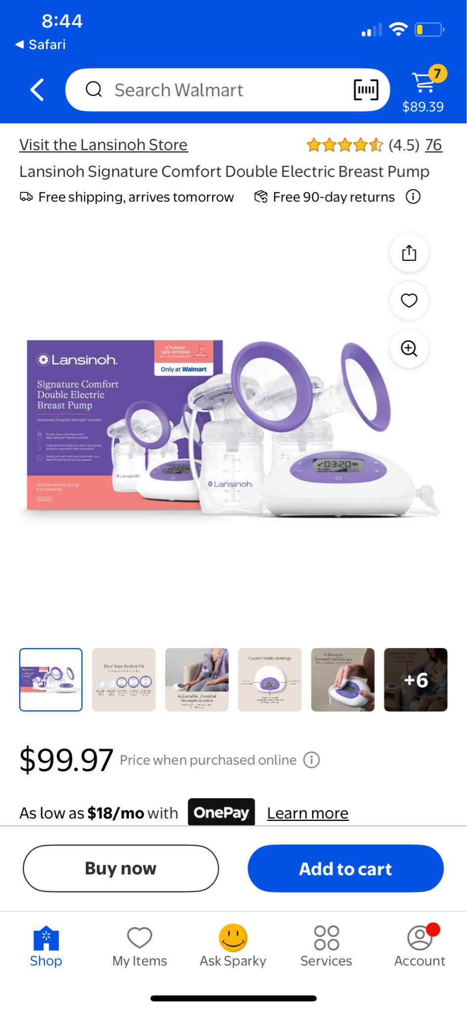 Brand new boob juicer -Lansinoh - from Target - still sealed - Juicers ...