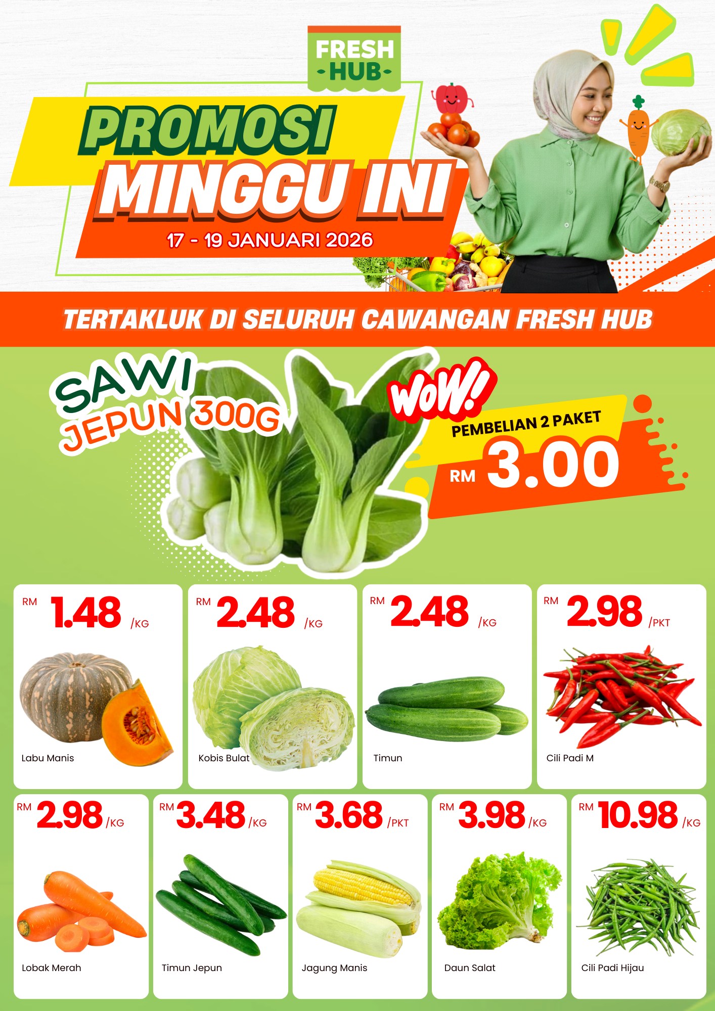 Fresh Hub - 🥬 WEEKLY PROMOTION FRESH HUB! 🥕 Nikmati harga... | Facebook