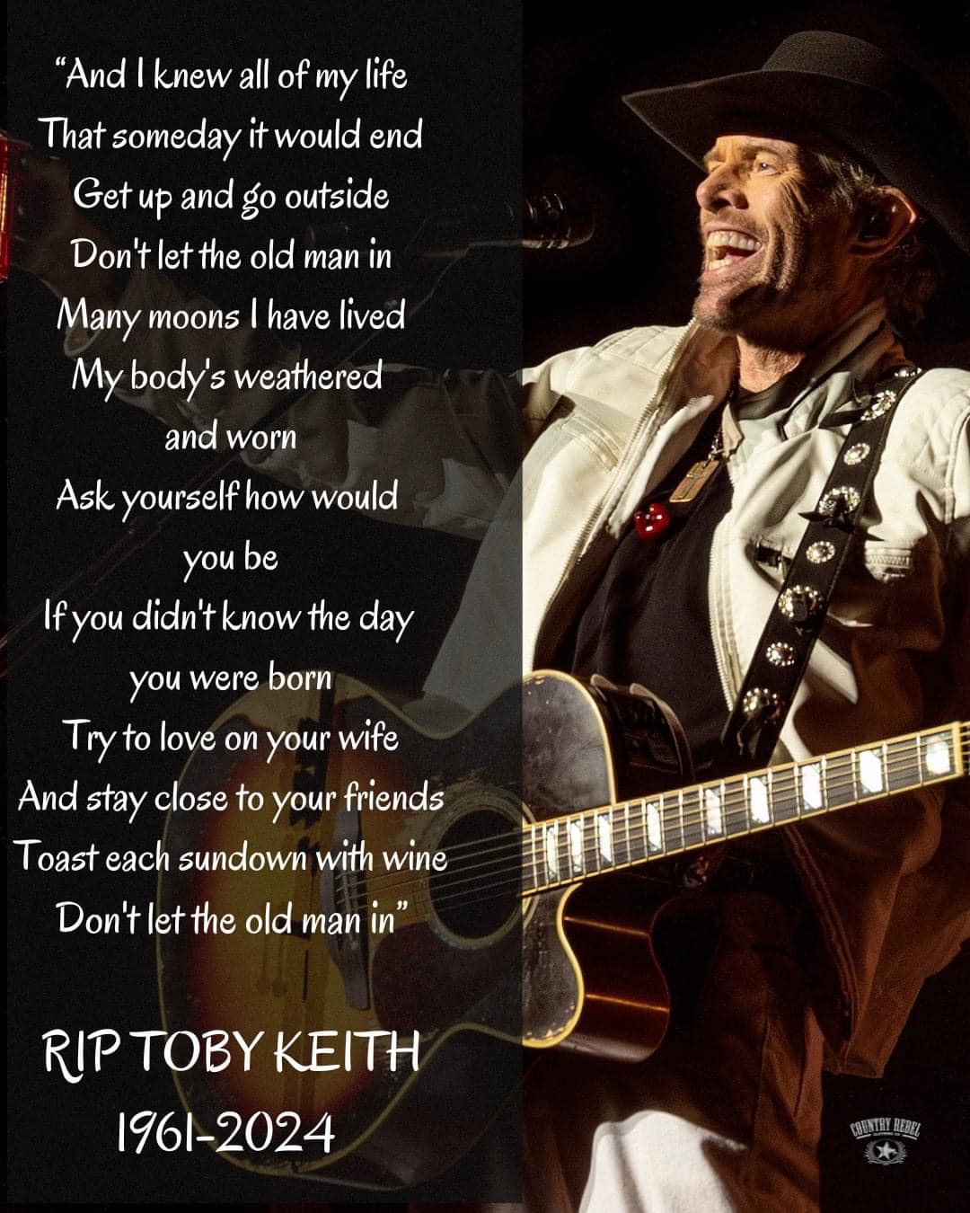 💔 Toby Keith 1961-2024 One of... - Beth Backus-Nails & More