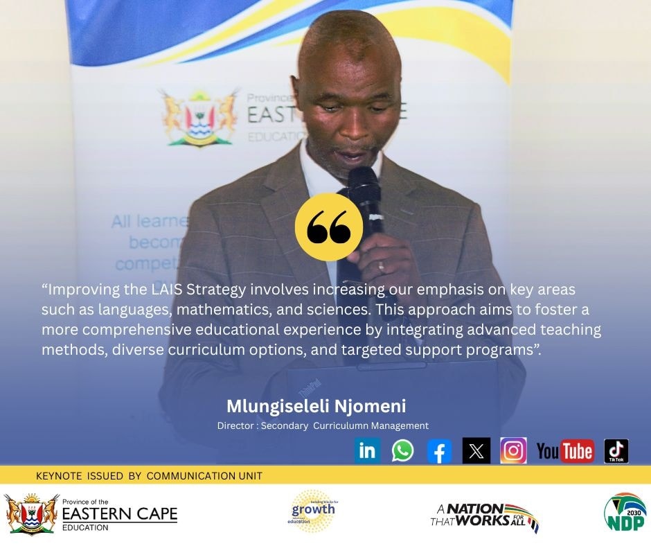 Eastern Cape... - Eastern Cape Department of Education