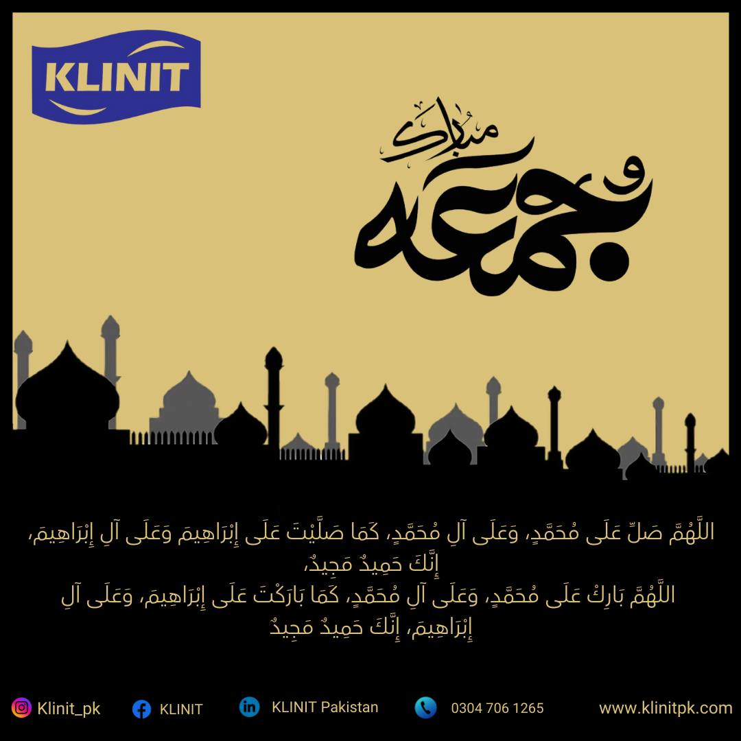 KLINIT - Jumma Mubarak For information and queries:...