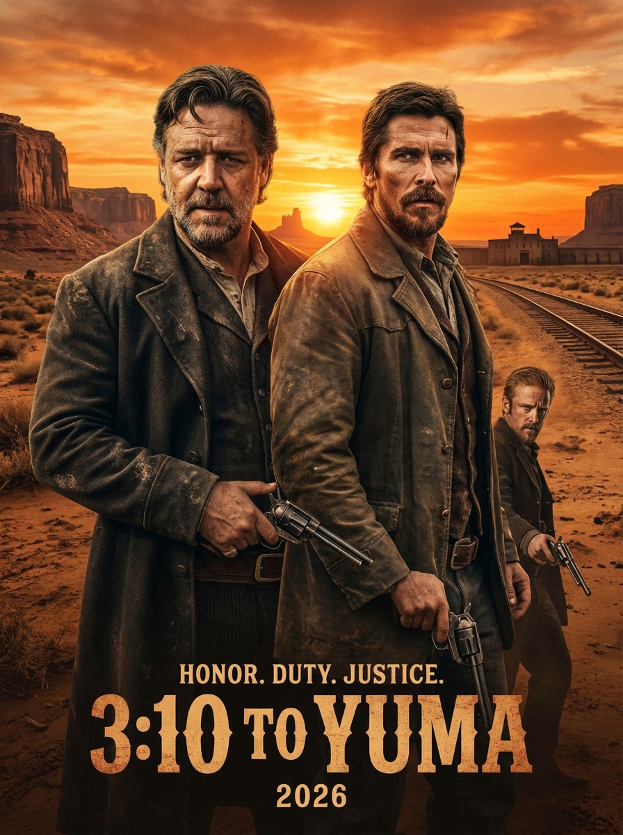 Hollywood - 🎬 3:10 to Yuma (2026) Watch movie: https://movies.niwszone ...