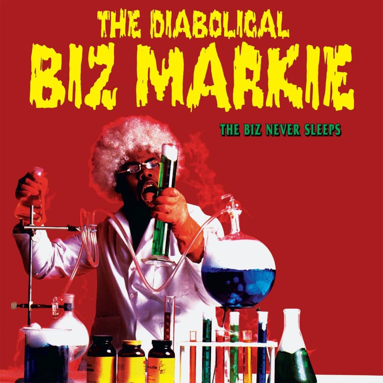 Biz Markie's album 'The Biz Never Sleeps' released in 1989