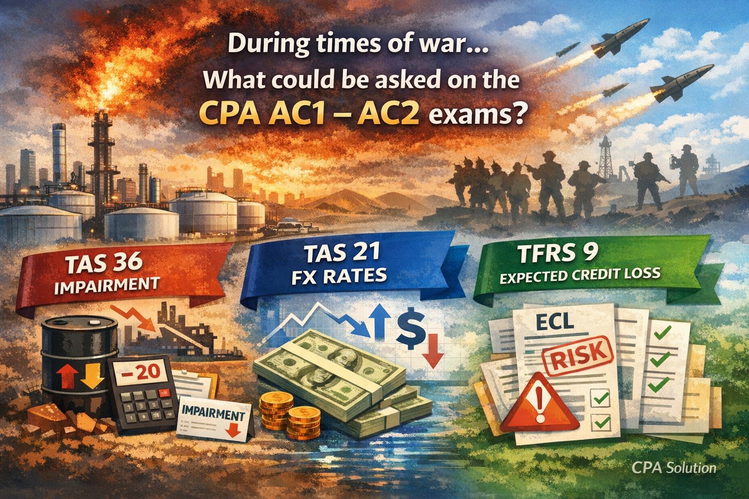 CPA Solution - ช่วงสงคราม… ข้อสอบ CPA AC1 – AC2... | Facebook