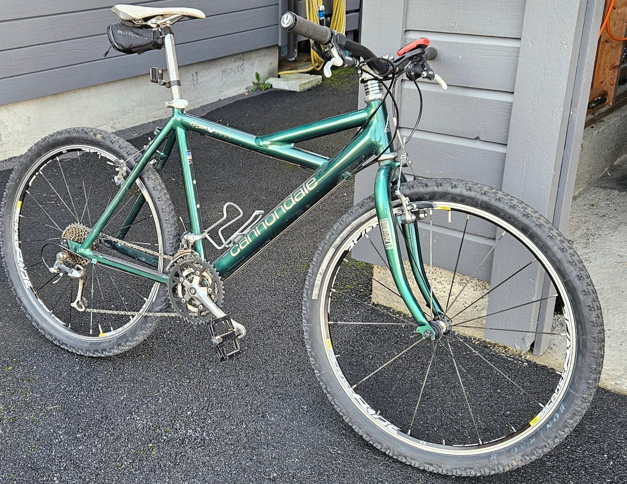 Cannondale KillerV 2000. Still in love with this bike. New rims