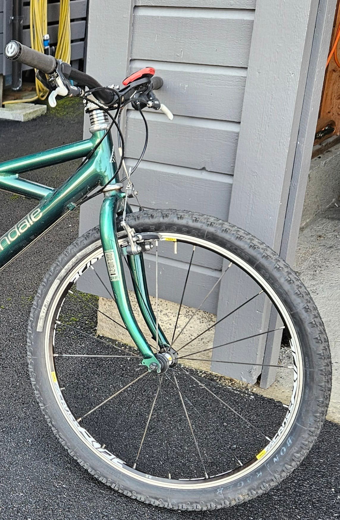 Cannondale KillerV 2000. Still in love with this bike. New rims