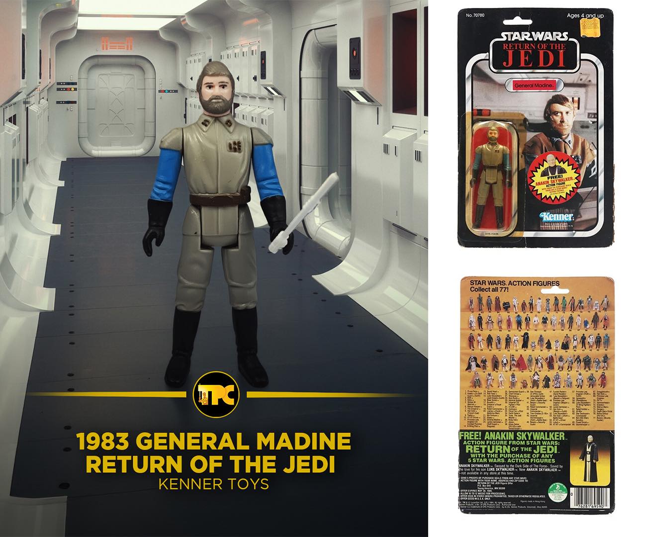 Who was General Madine? General Madine was first released in 1983 