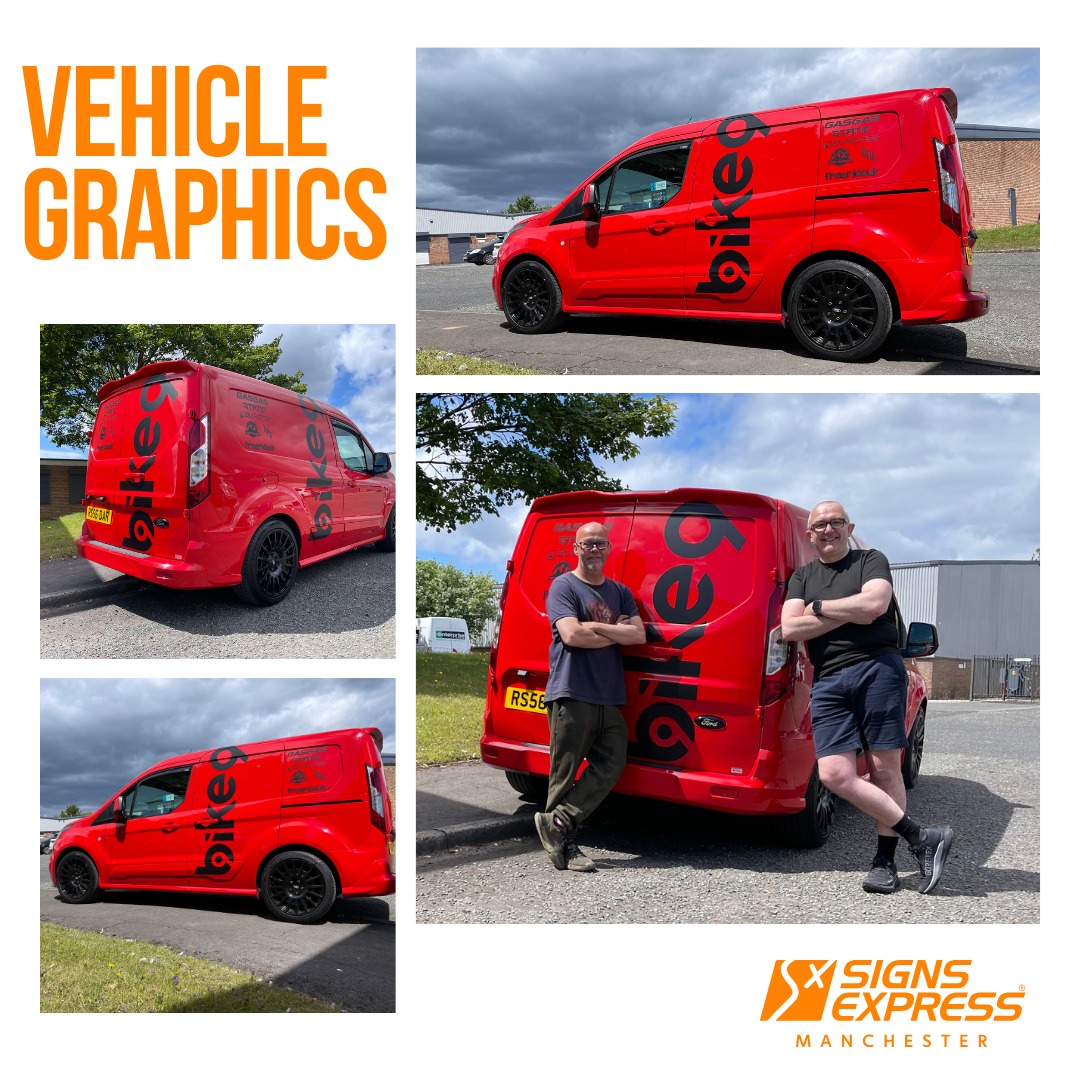 Signs - We've just installed these funky van graphics for Bike 9. How ...