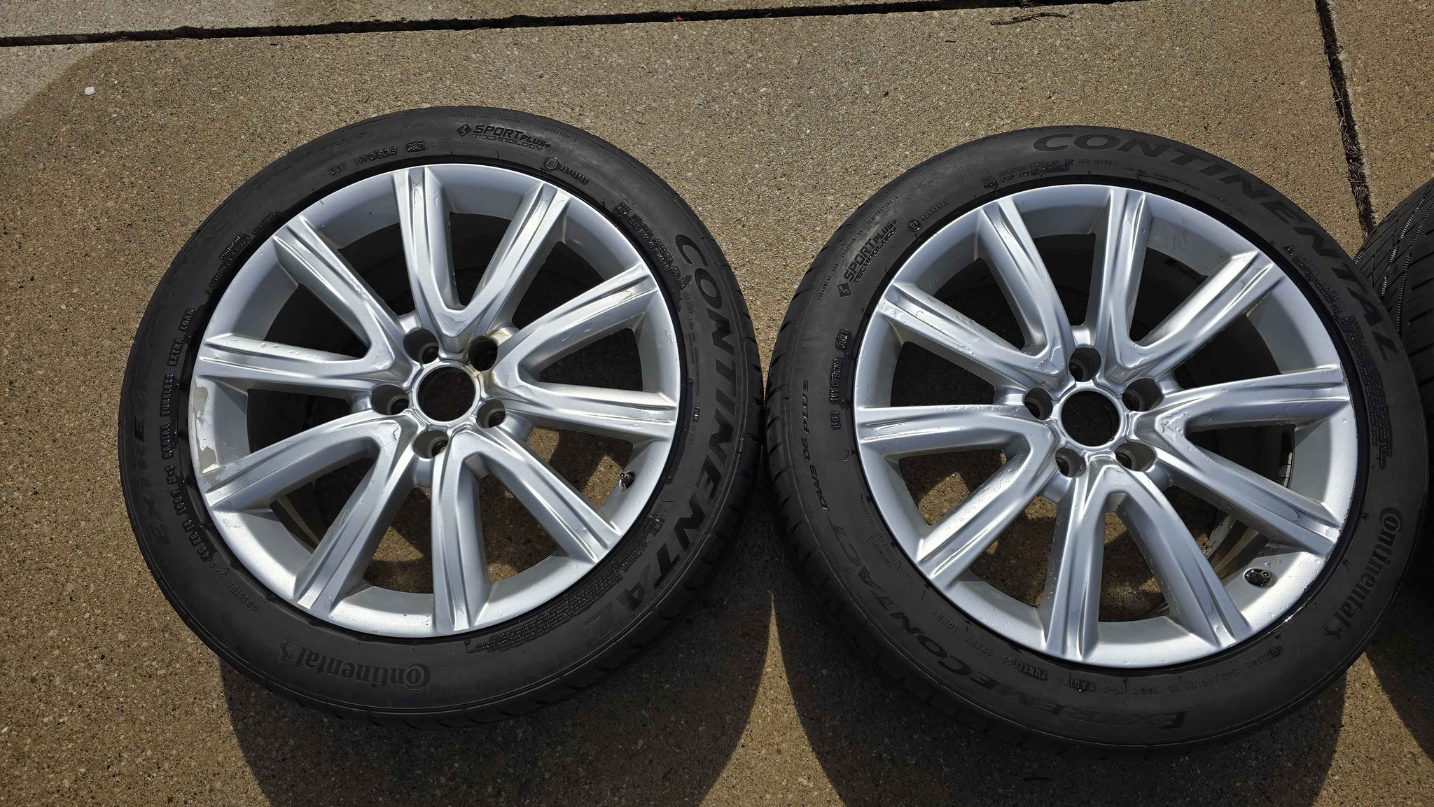 Four (4) Audi A6 rims with tires 245/45/ZR18 - Car Wheels, Tires ...