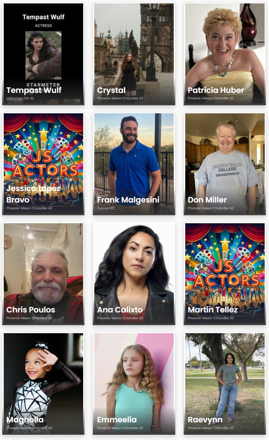 Rob Rutledge - Huge surge of Arizona signups on US Actors!... | Facebook