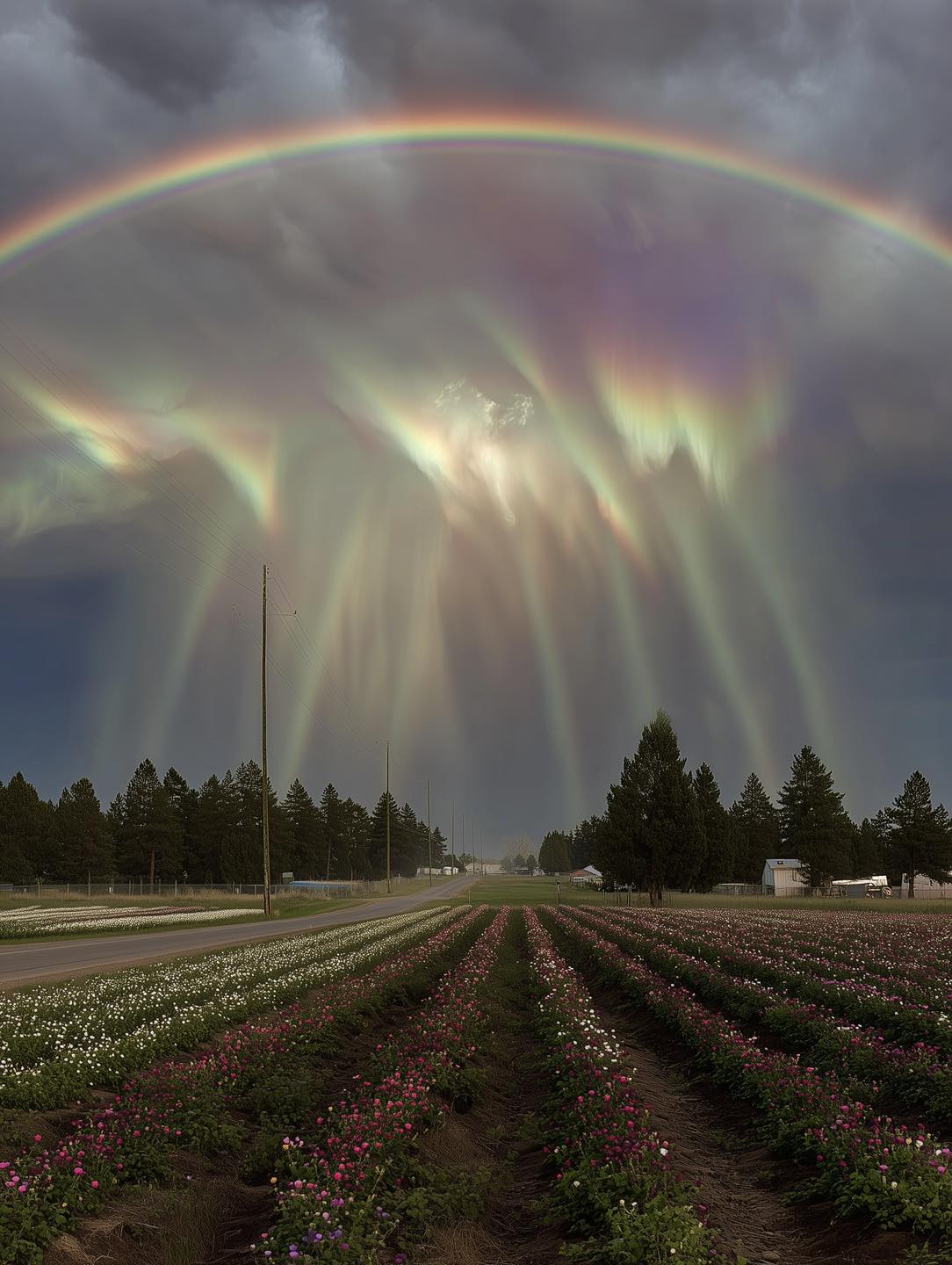 Feel the moment - The sky broke the color limit 🌈 📍... | Facebook