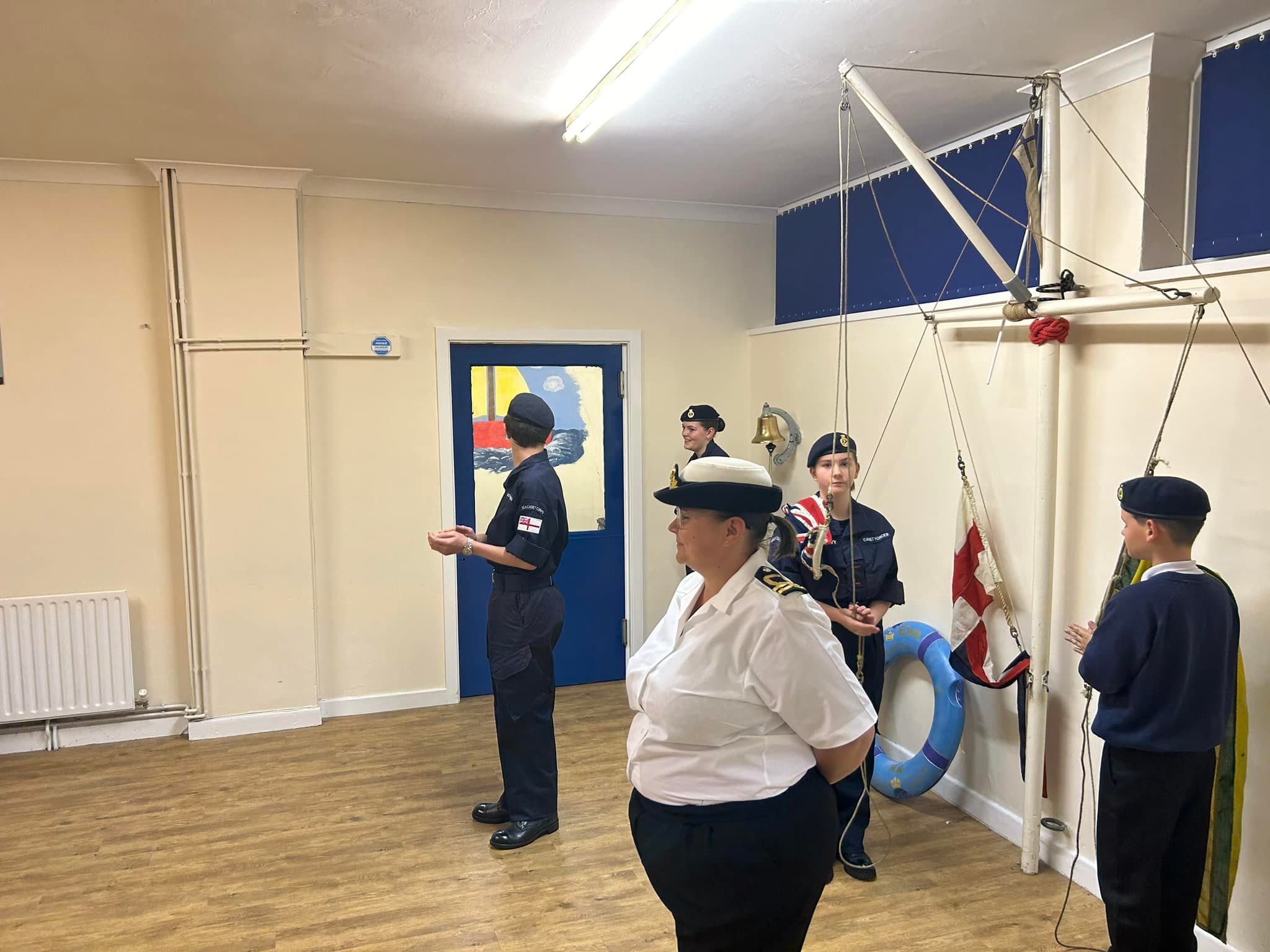 A lovely visit for the... - West Wales District Sea Cadets