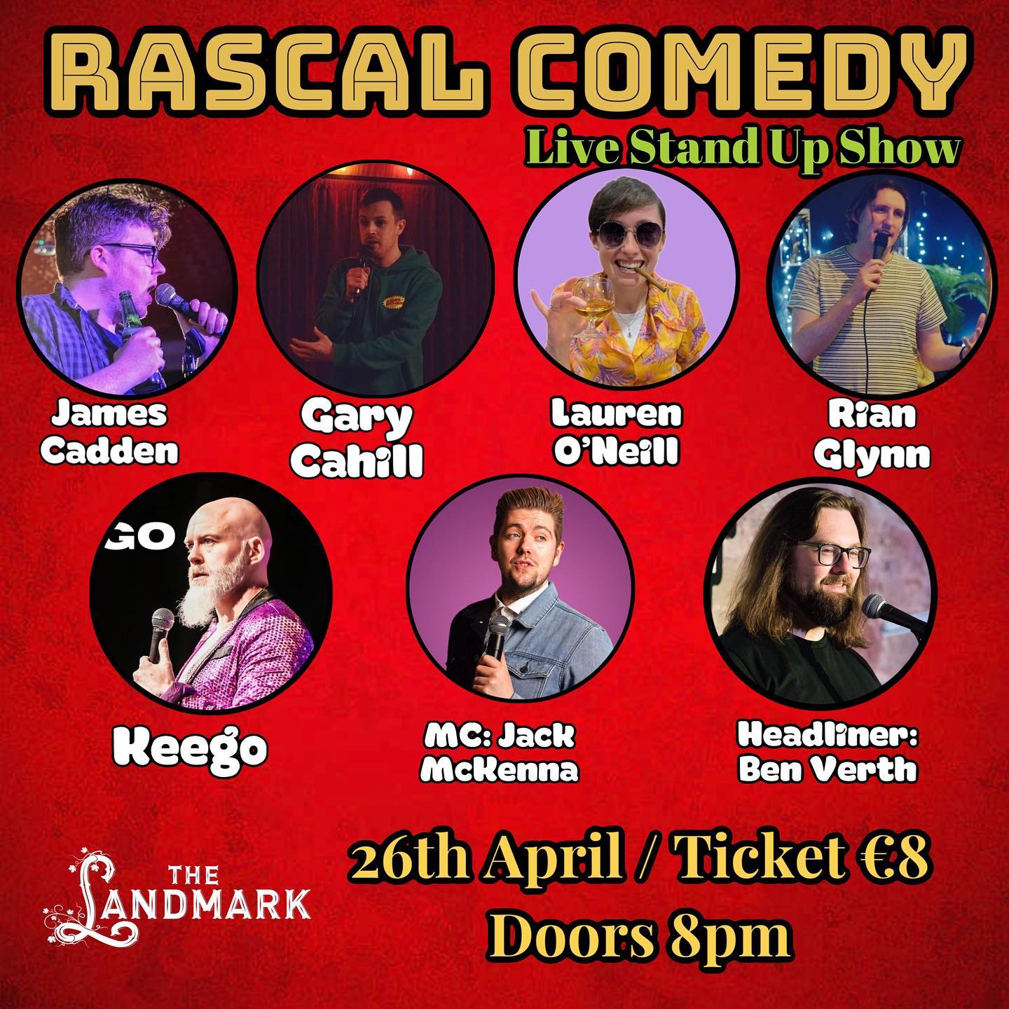 Rascal - 2 Days to go until the Rascals take over the landmark 🔥 . €8 ...
