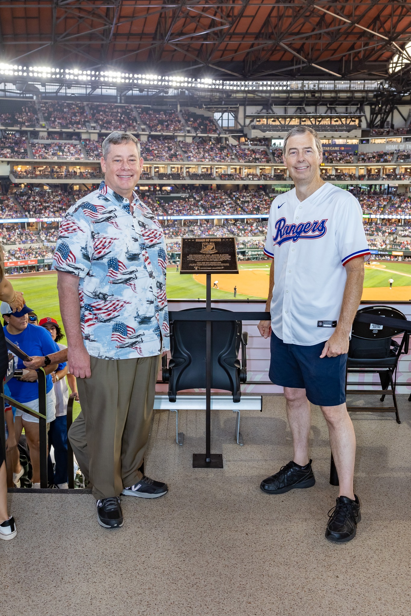 Texas Rangers - In collaboration with Lockheed Martin, we...