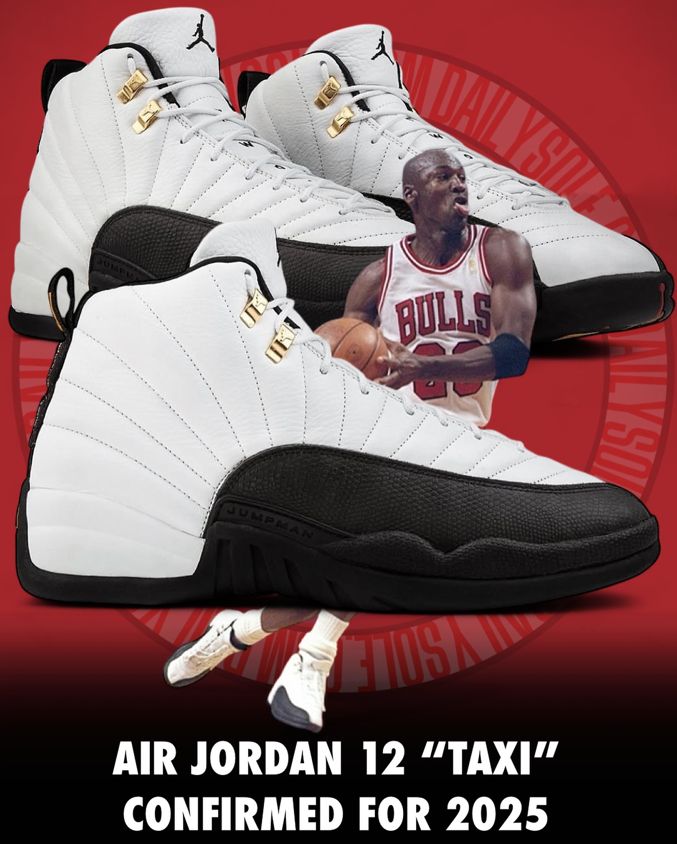 Air Jordan 12 OG #Taxi confirmed for Holiday 2025