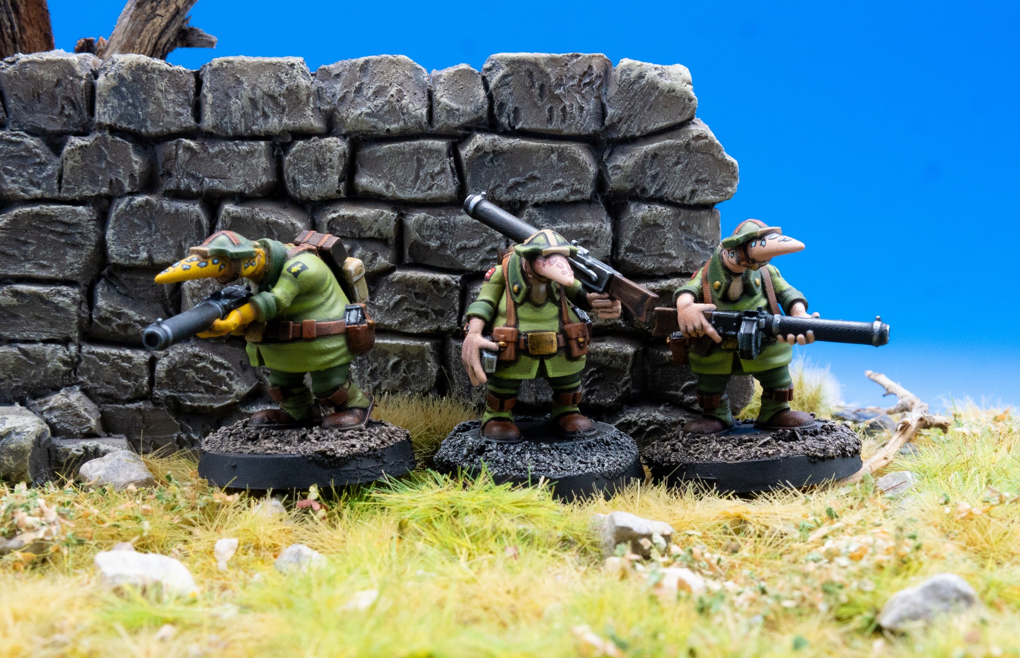 Wargames Atlantic – Quar Coftyran Infantry – 24 Figurines 28mm – Plastique Dur – Personnalisables