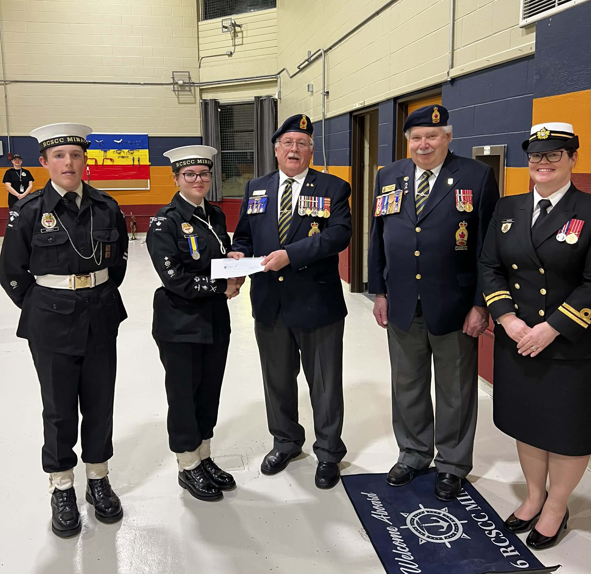 76 - We would like to extend a huge thank you to Royal Canadian Legion ...