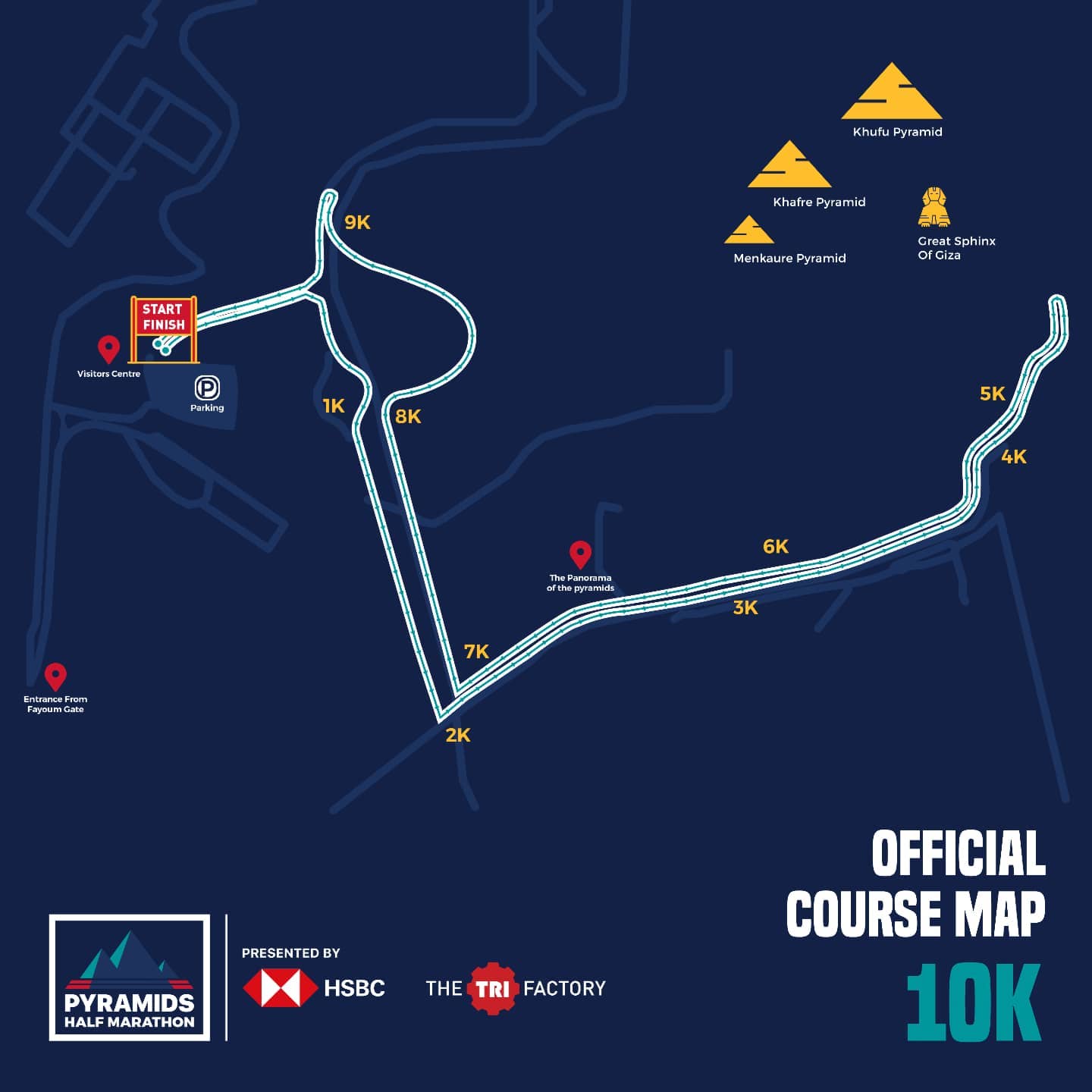 It's time for the Official Race... - Pyramids Half Marathon