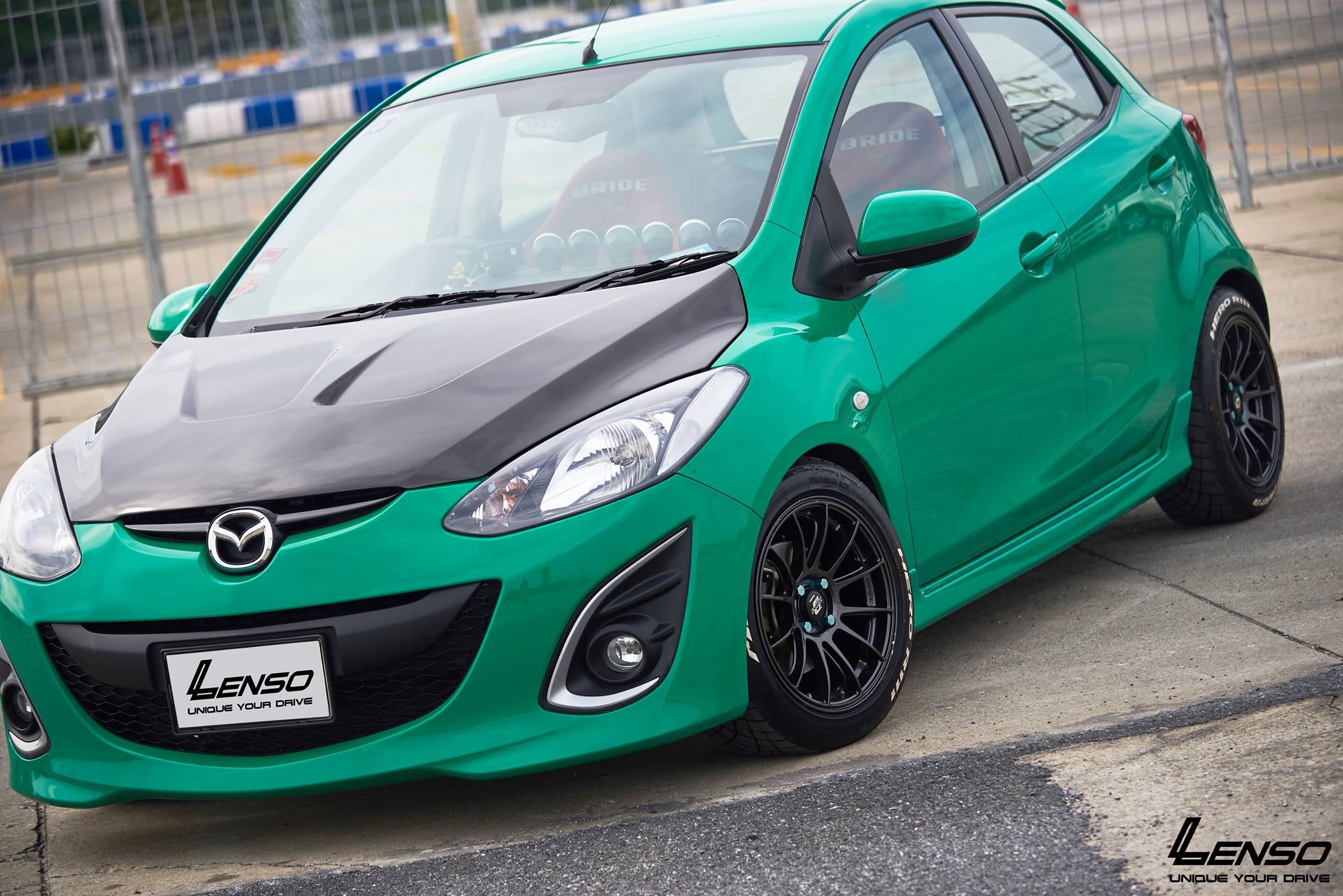 PROJECT D-RACE 1 ประกบยาง Raiden Hero... - Lenso Wheels Mania