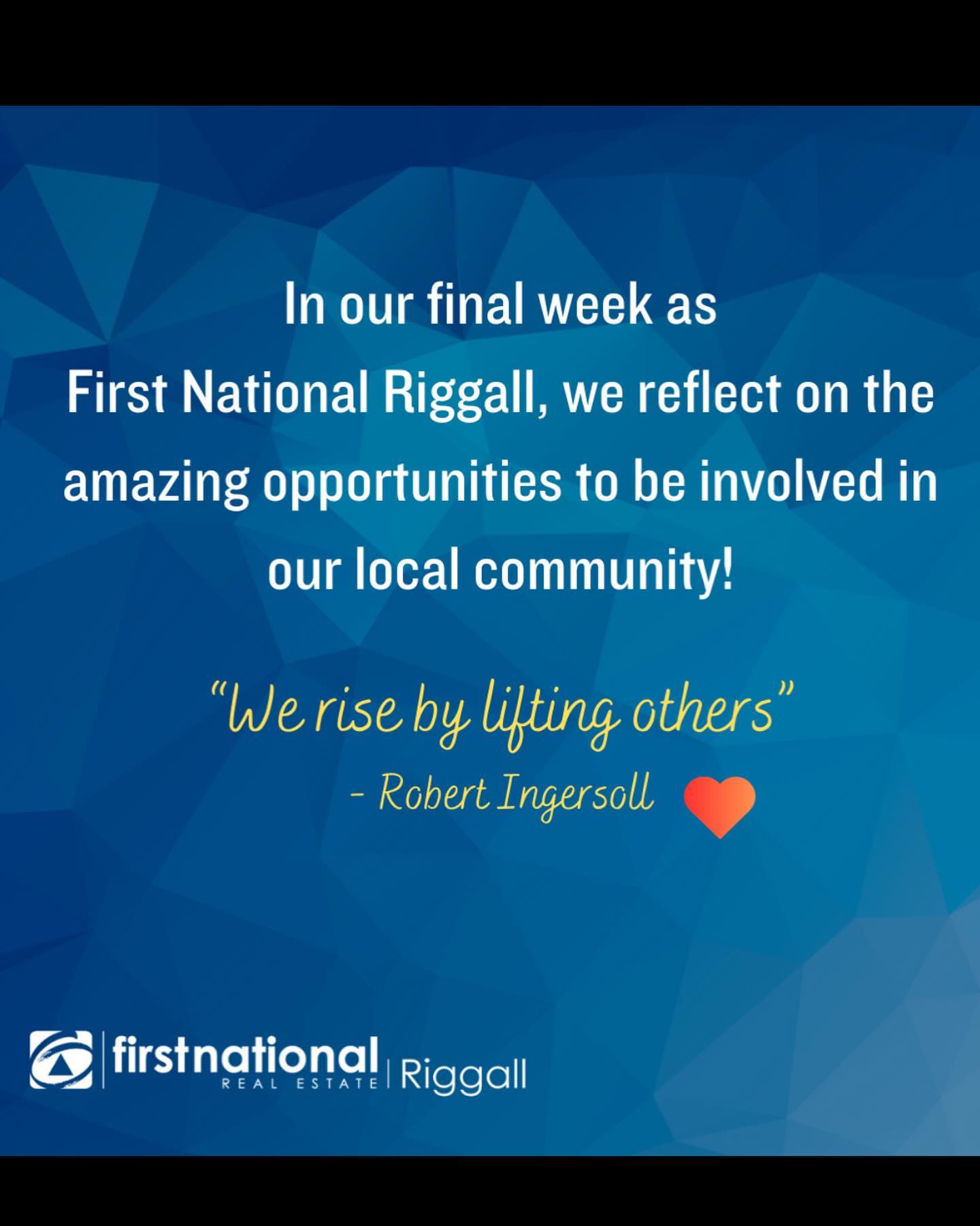 First National Riggall added a... - First National Riggall