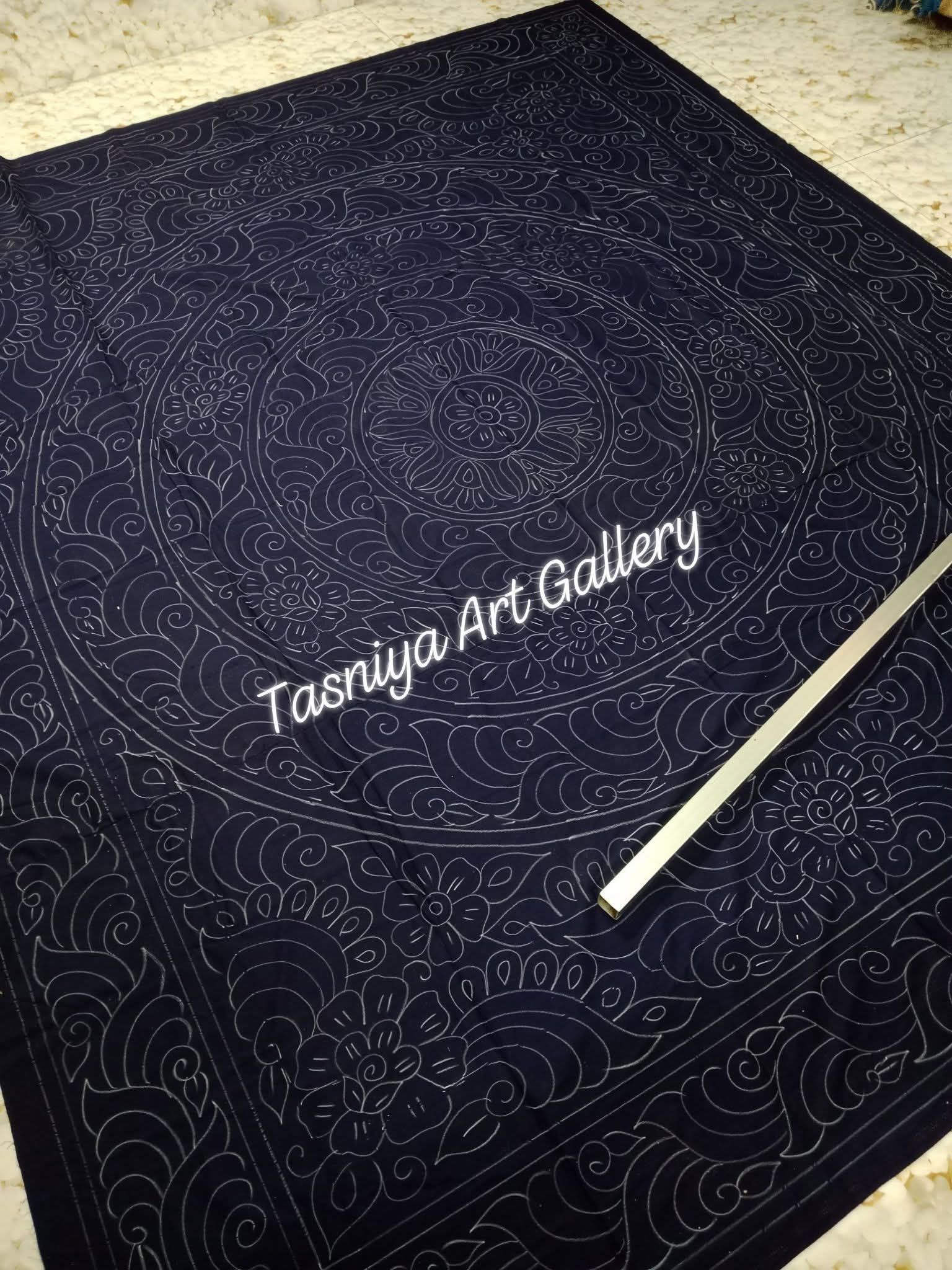 🌸 Beautiful Blue Flower Hand Embroidery | Simple & Elegant Floral ...