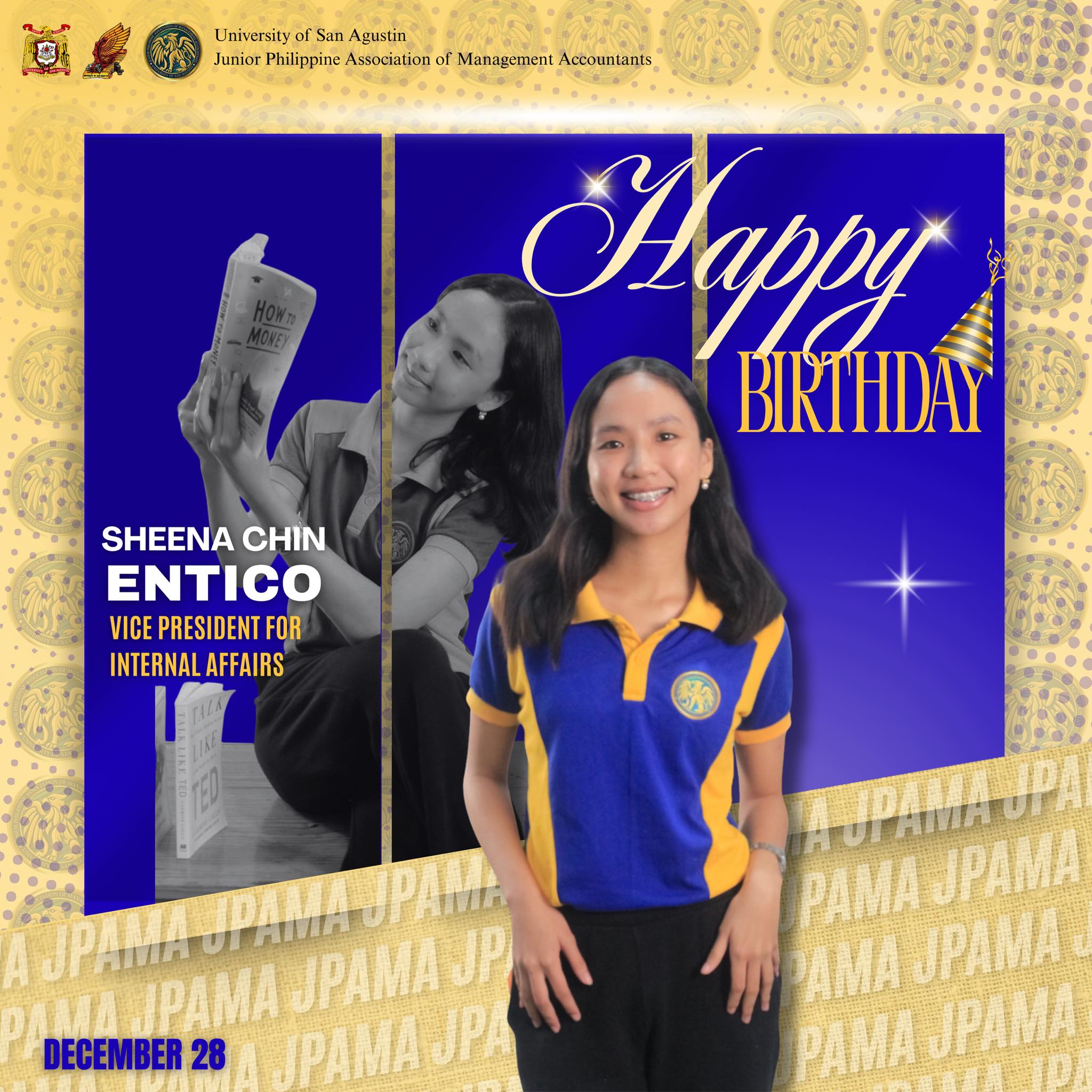 Happy Birthday to our Vice President for Internal Affairs, Sheena Chin ...