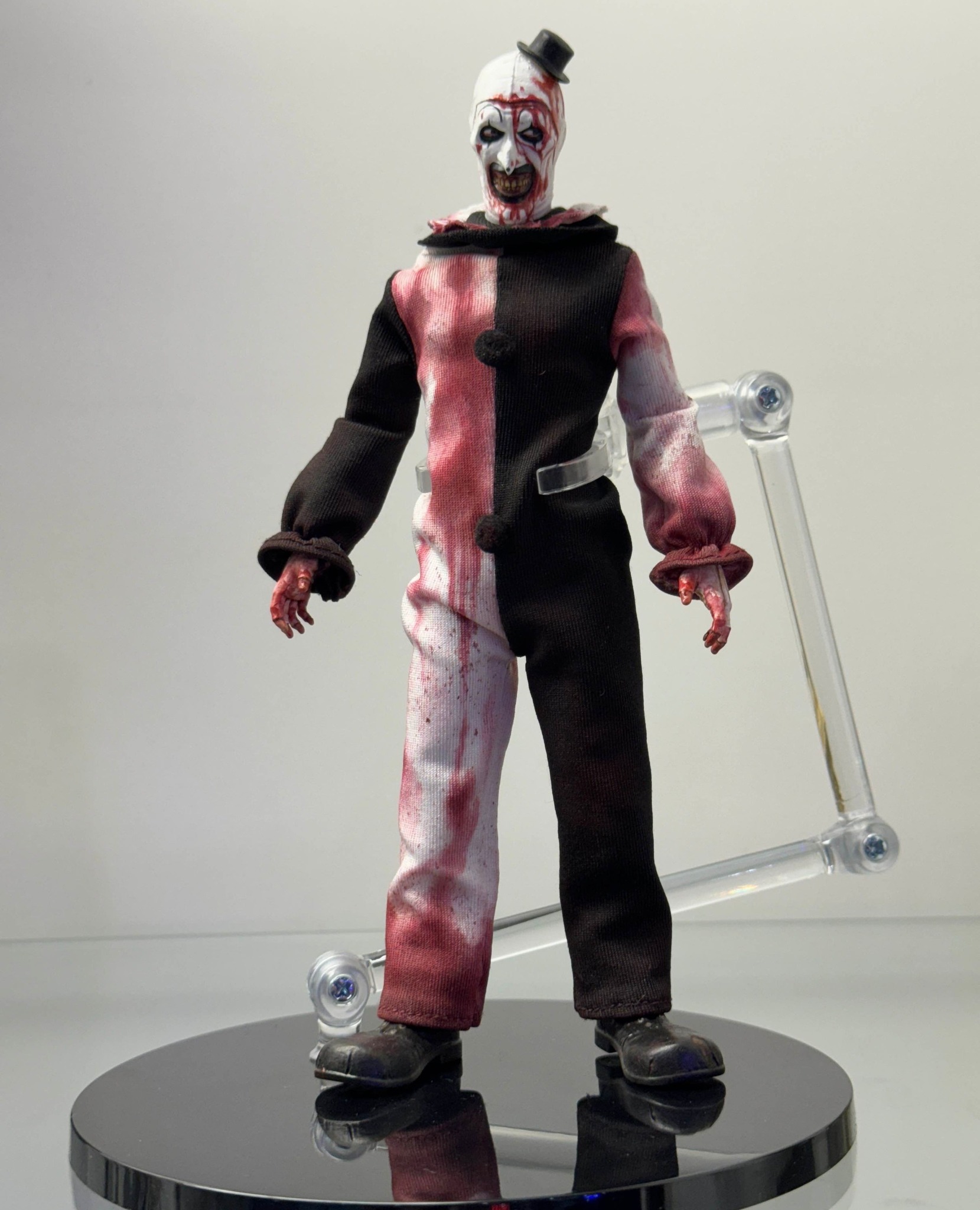 MDS Roto Plush Terrifier: Art the Clown on display at booth 3145