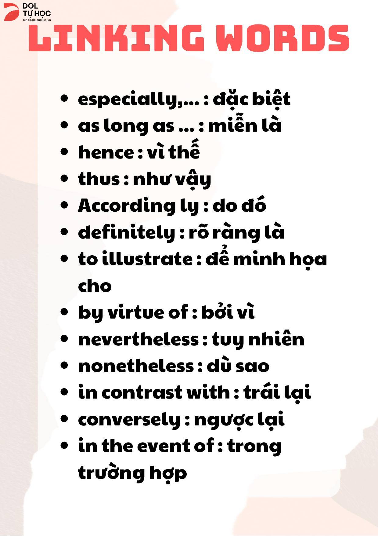 Học IELTS | # **50+ Linking Words (Từ nối) thông dụng trong IELTS ...