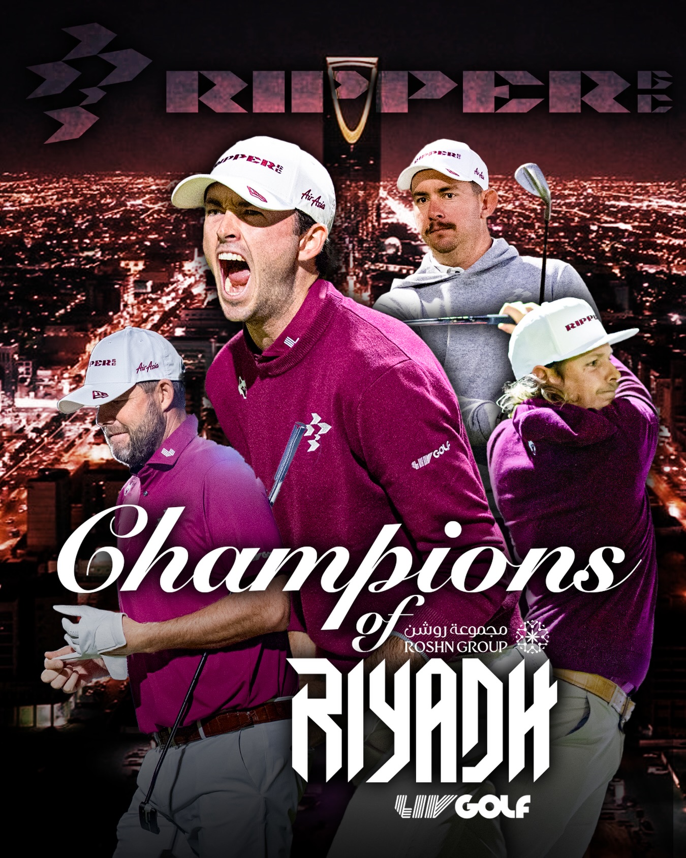 Ripper GC - The Rookie gets it done in Riyadh!!!... | Facebook