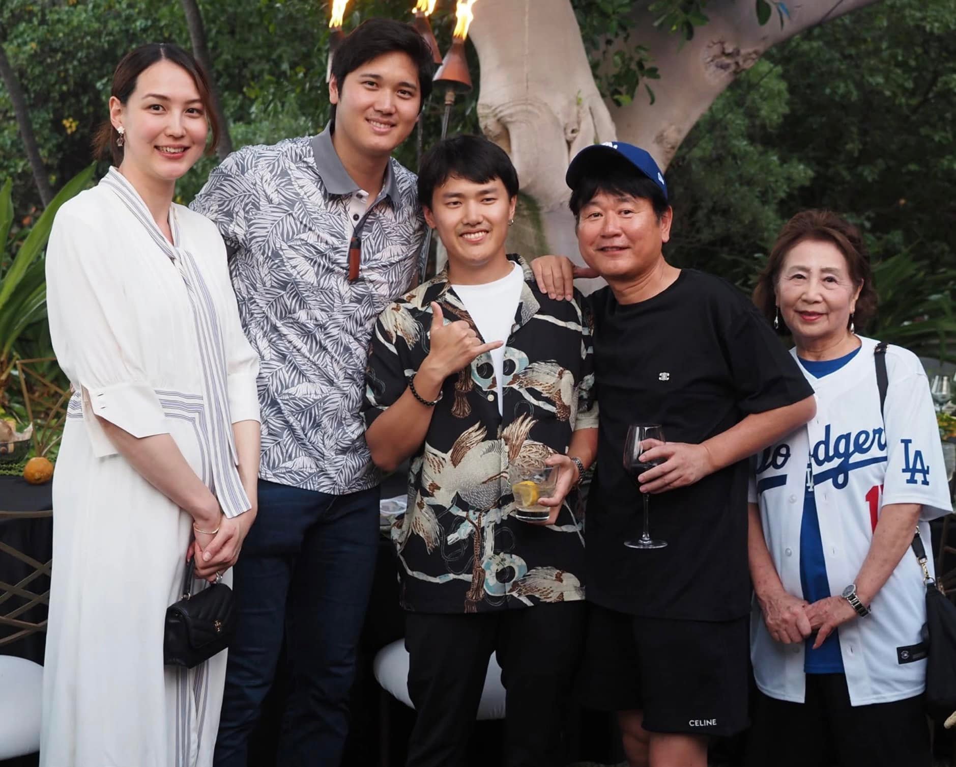 大谷 翔平 家族 写真