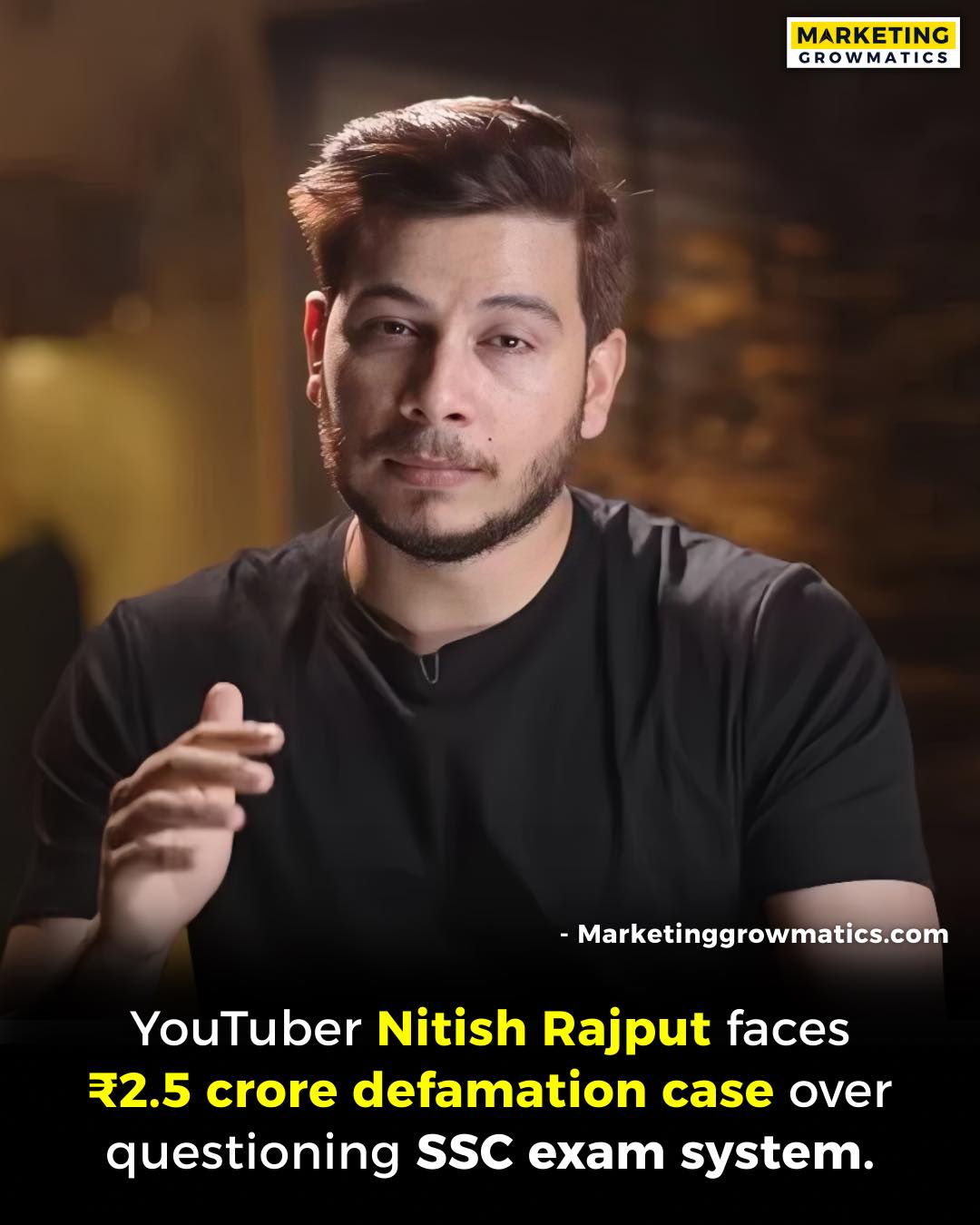 Marketing - YouTuber Nitish Rajput is facing a ₹2.5 crore defamation ...