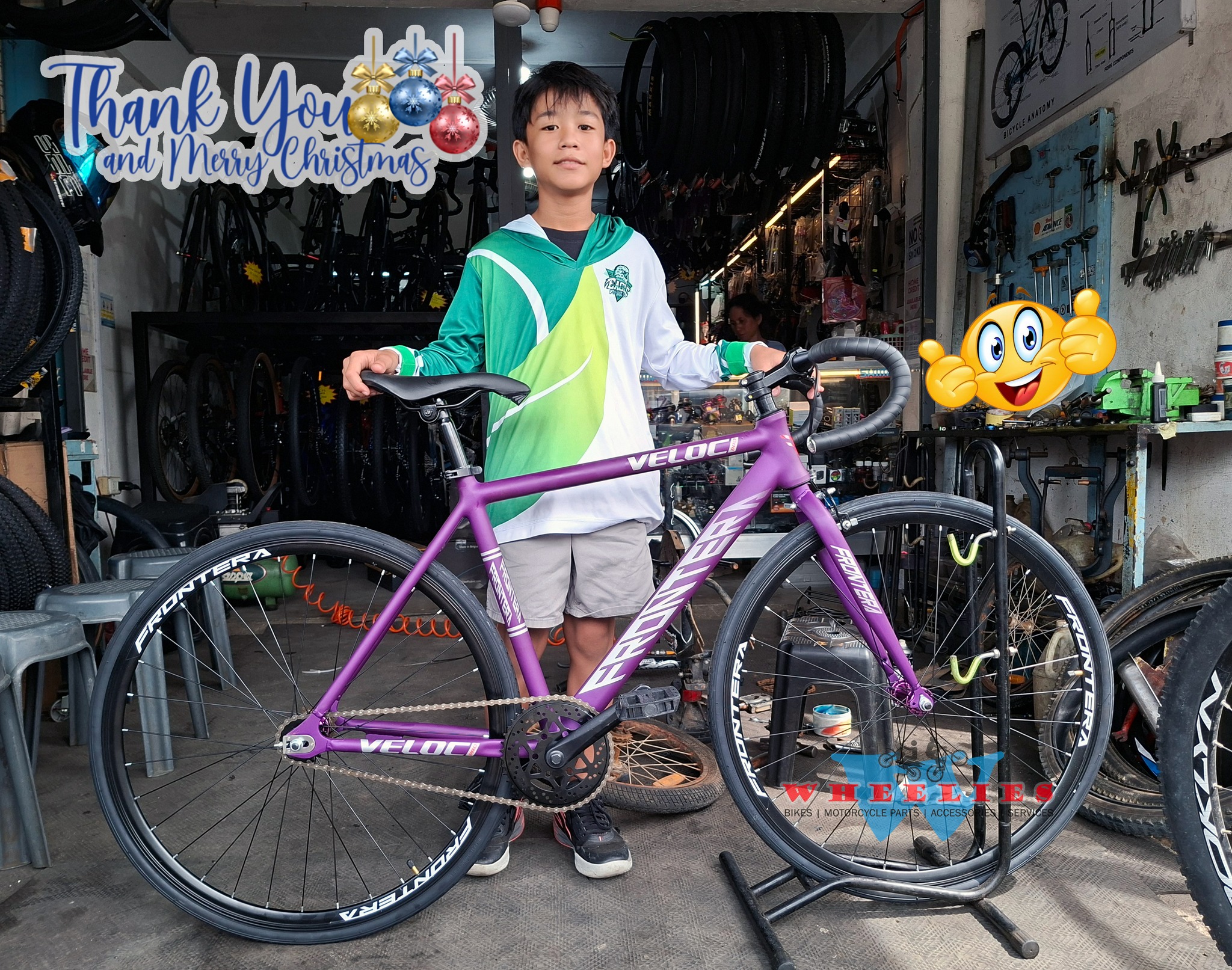 Wheelees - VELOCI FRONTERA FIXIE BIKE ‼️Daghang Salamat Idol Mac ...