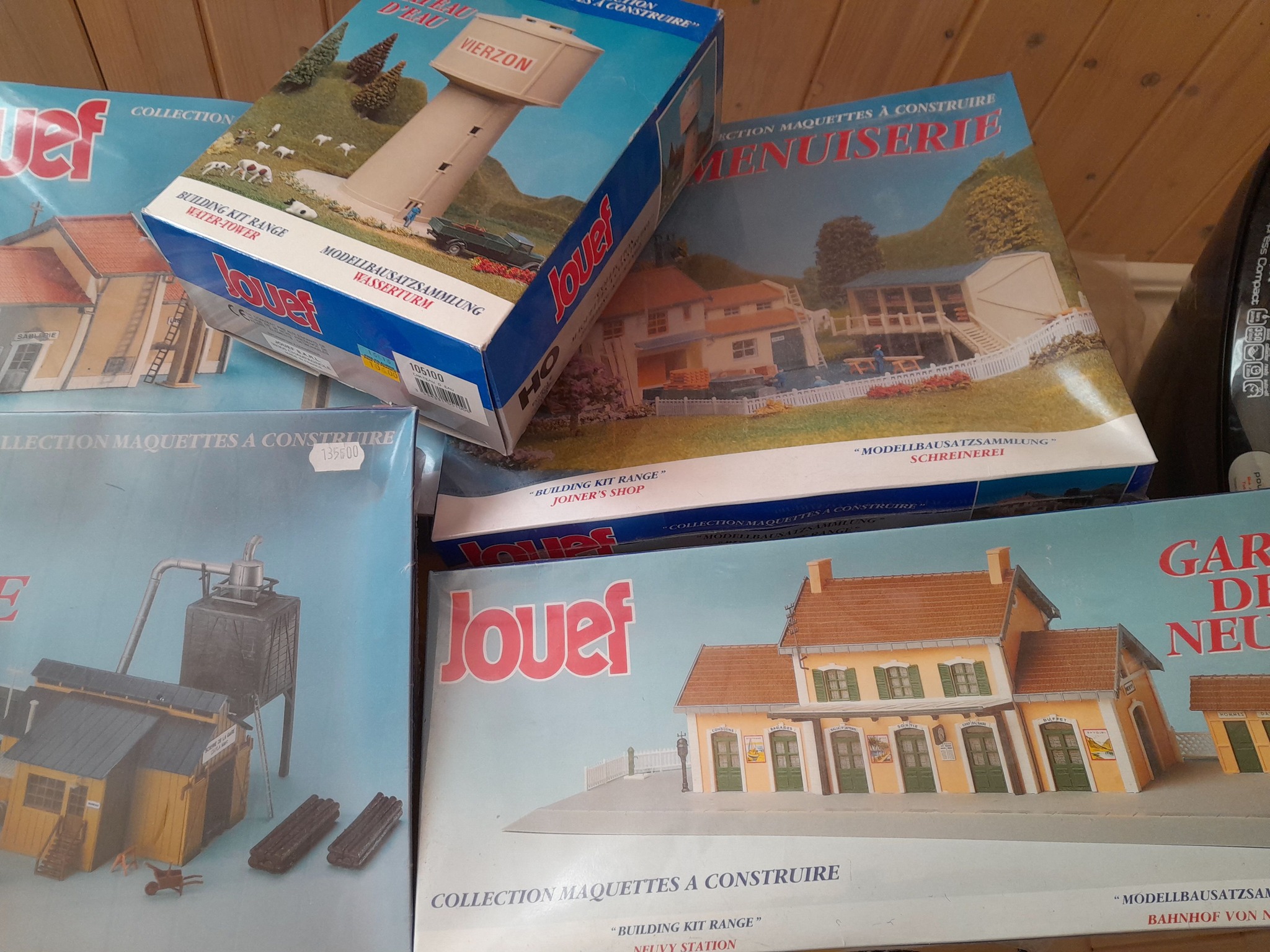 Maquette De Moulin Sarthois Jouef, échelle HO, Occasion - Bâtiment Pour Train Miniature