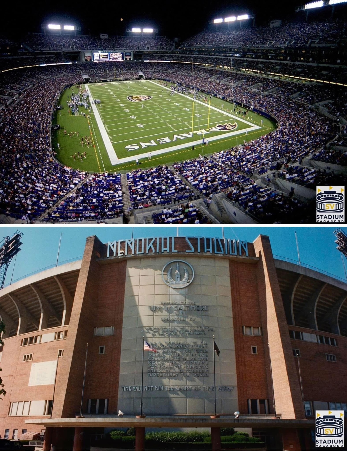 Stadium - 📣 Battle of Baltimore Ravens Stadiums! 🐦‍⬛🏈 🏟️ M&T Bank ...