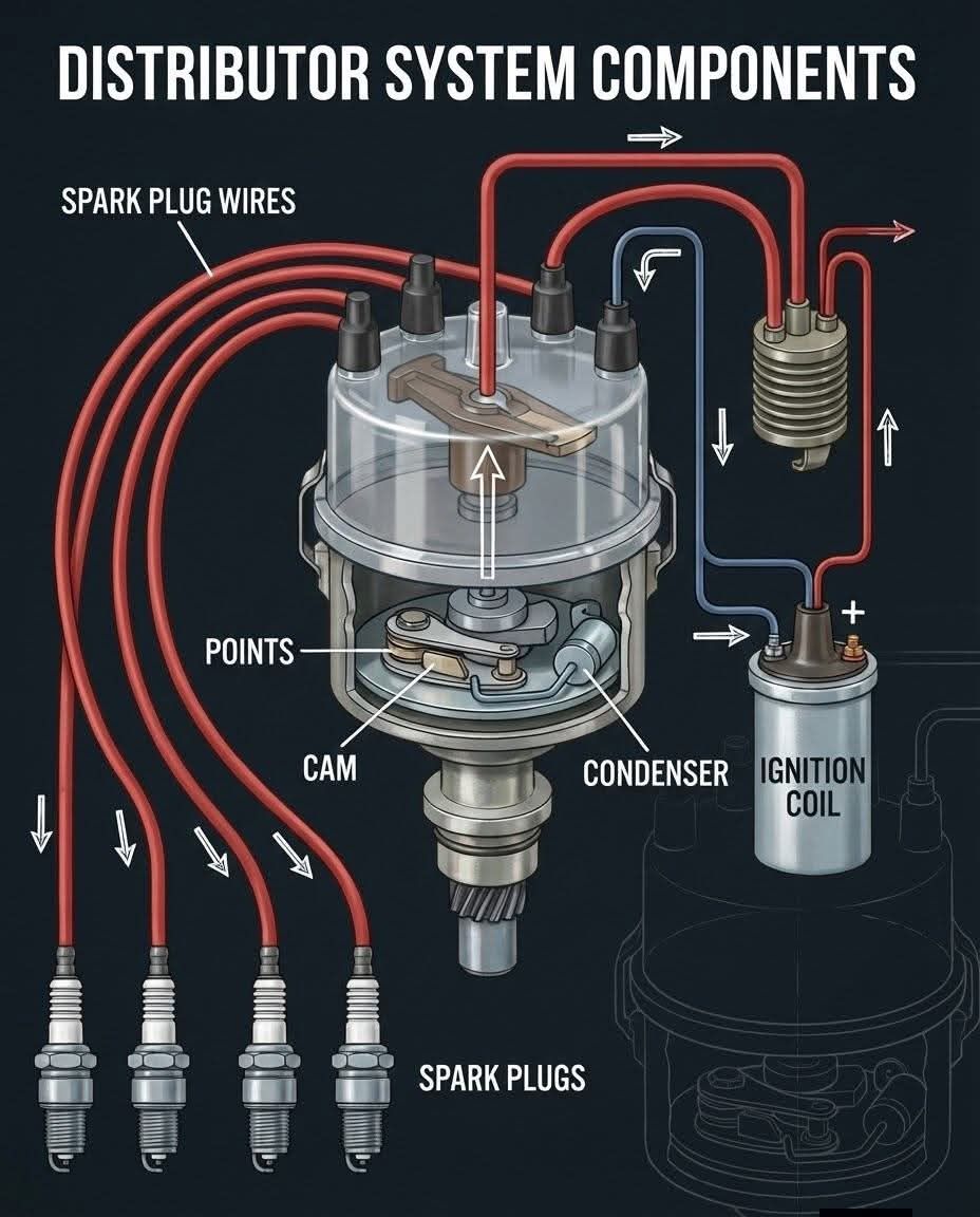 FORO MECANICA AUTOMOTRIZ | The image illustrates the components and ...