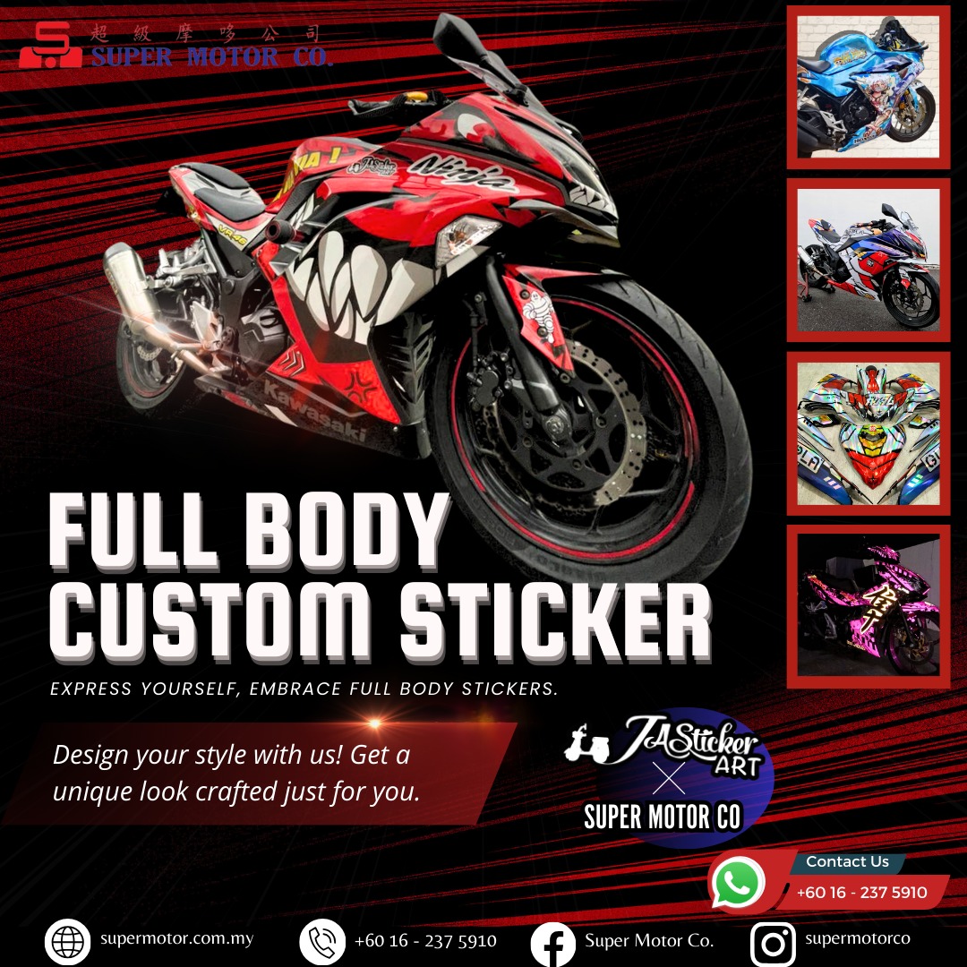 Super Motor Co. - 📣 Perhatian kepada peminat motor Nak...