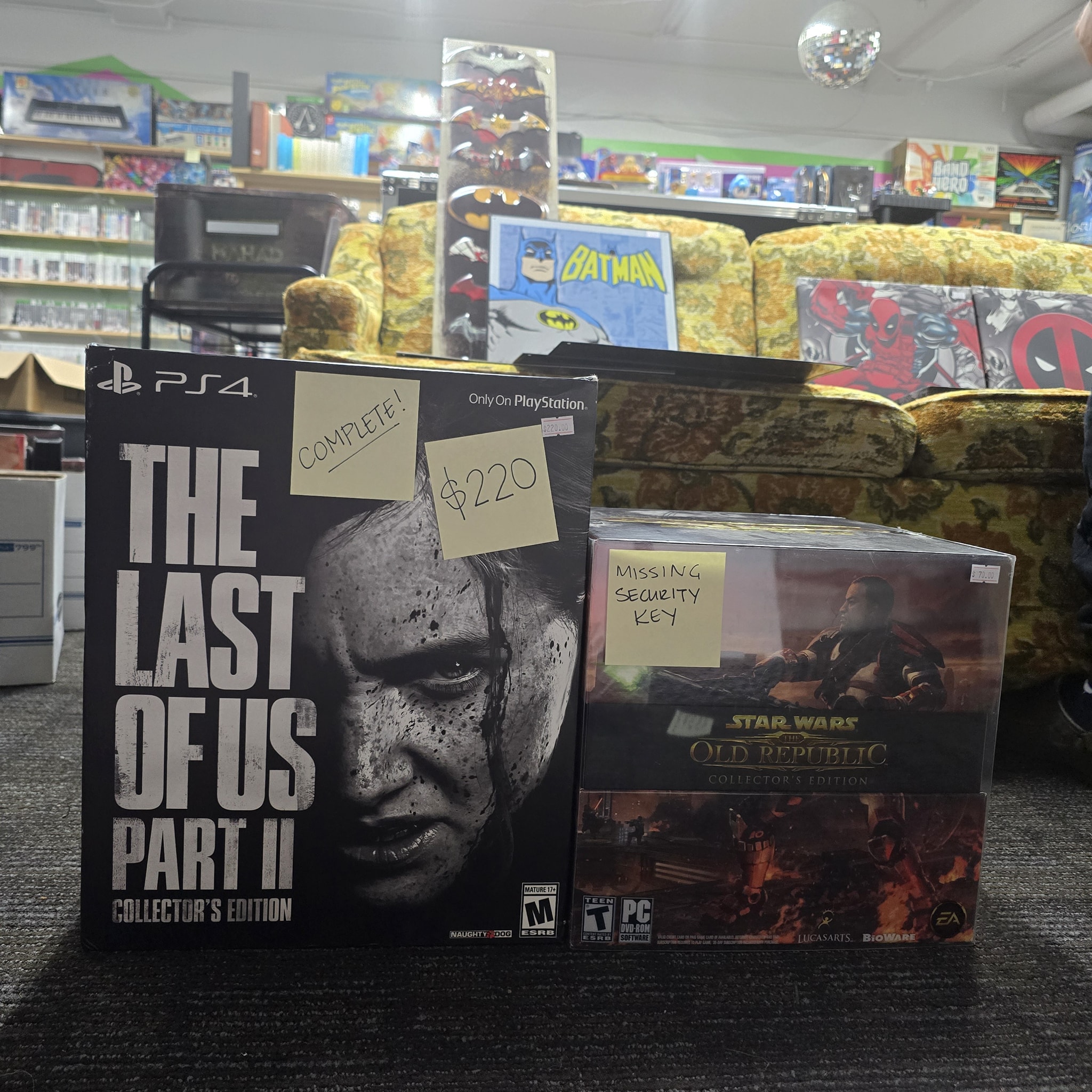 We put out a whole BUNCH of new big box collectors editions