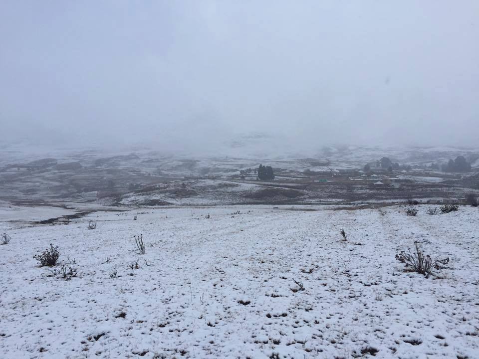 Snow Report SA - Snow photos from Impendle this morning... | Facebook