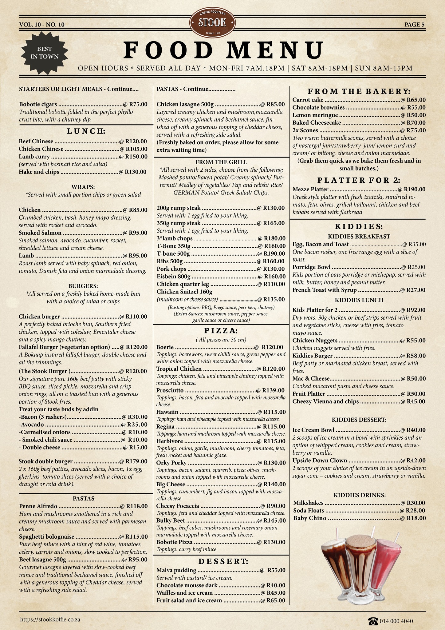 🌟 Menu Update! 🌟 We've updated... - Stook Koffie Roostery | Facebook