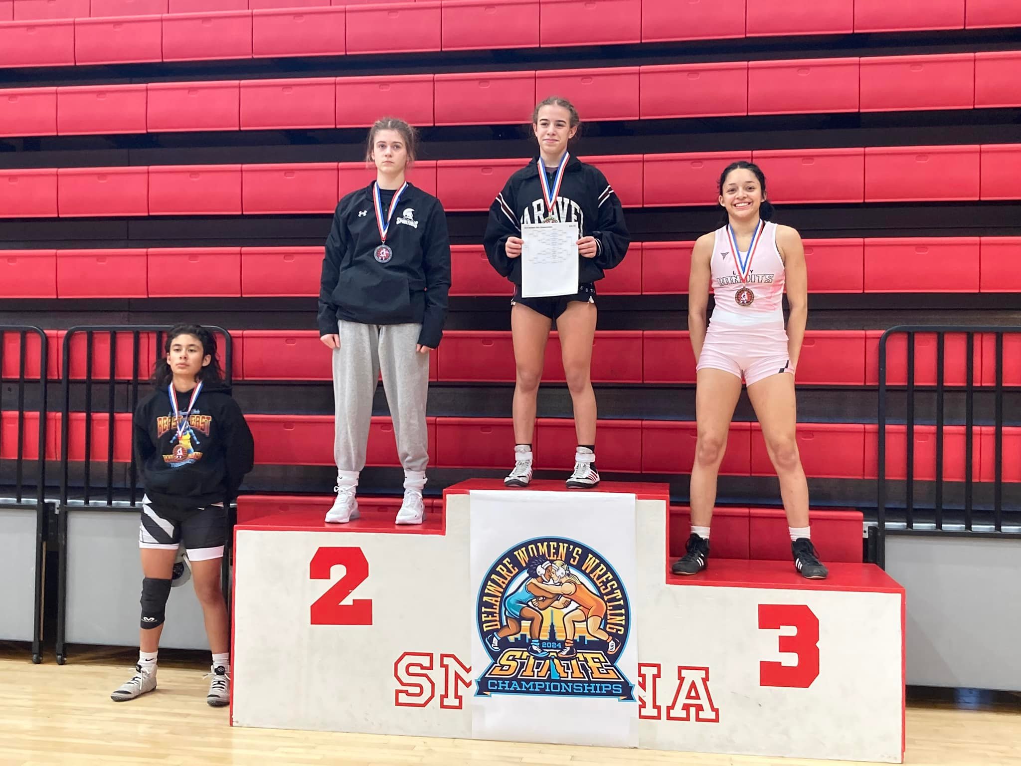 Natalie wins the 2024 Girls... - Caravel Buccaneers Wrestling | Facebook